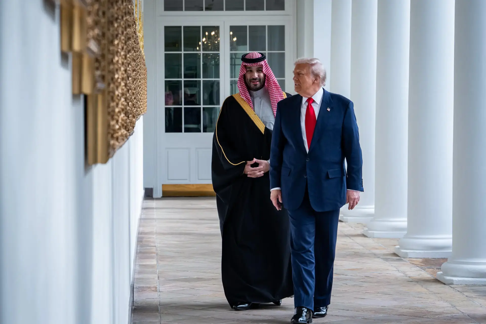 ترامپ و بن سلمان