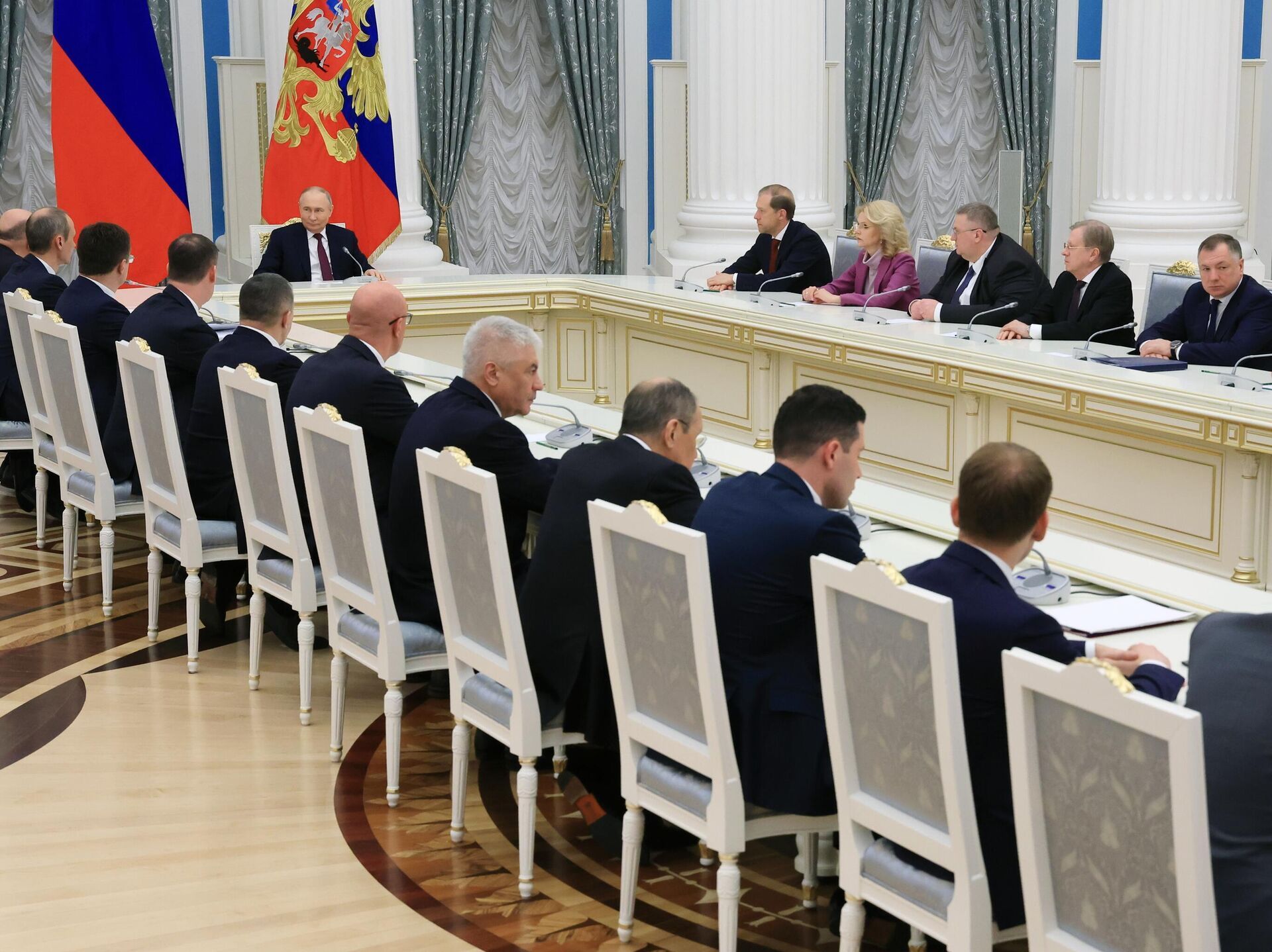 پوتین کابینه روسیه