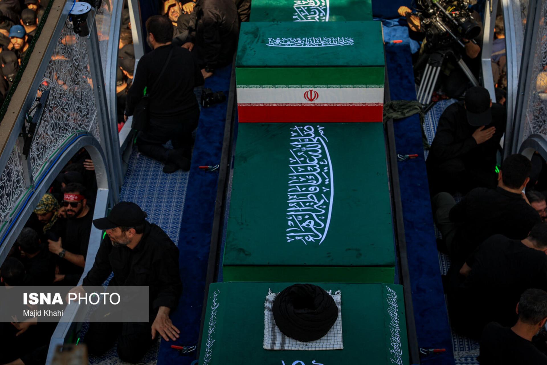 تشییع پیکر آیت الله خامنه ای