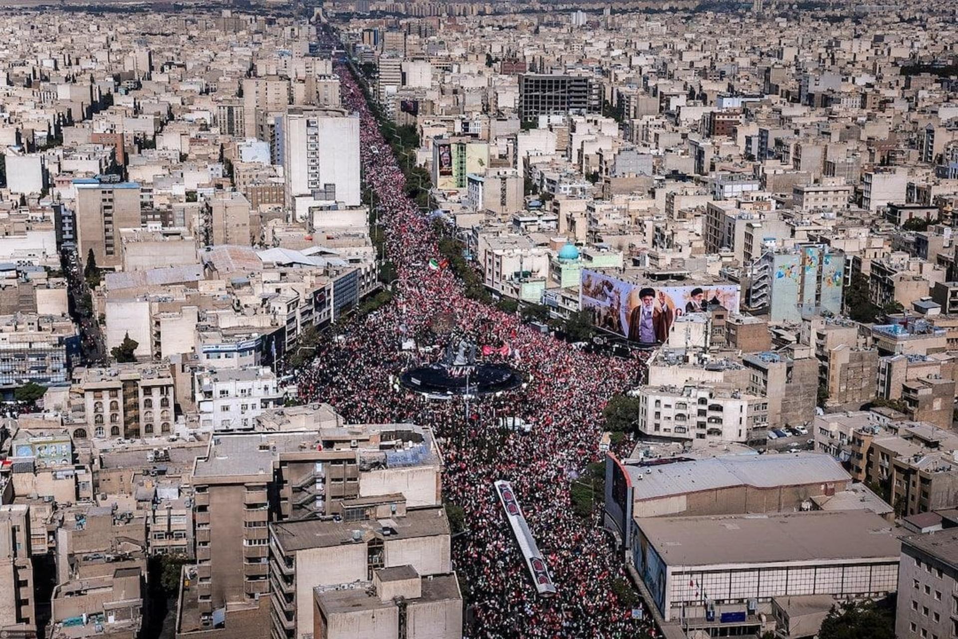 تشییع پیکر آیت الله خامنه ای