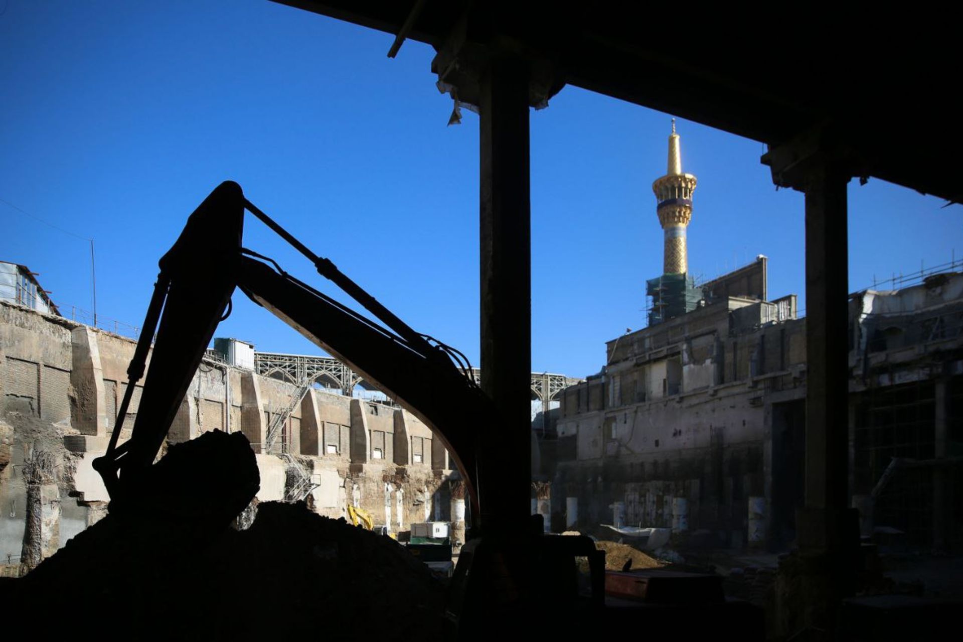 ساخت و ساز اطراف حرم