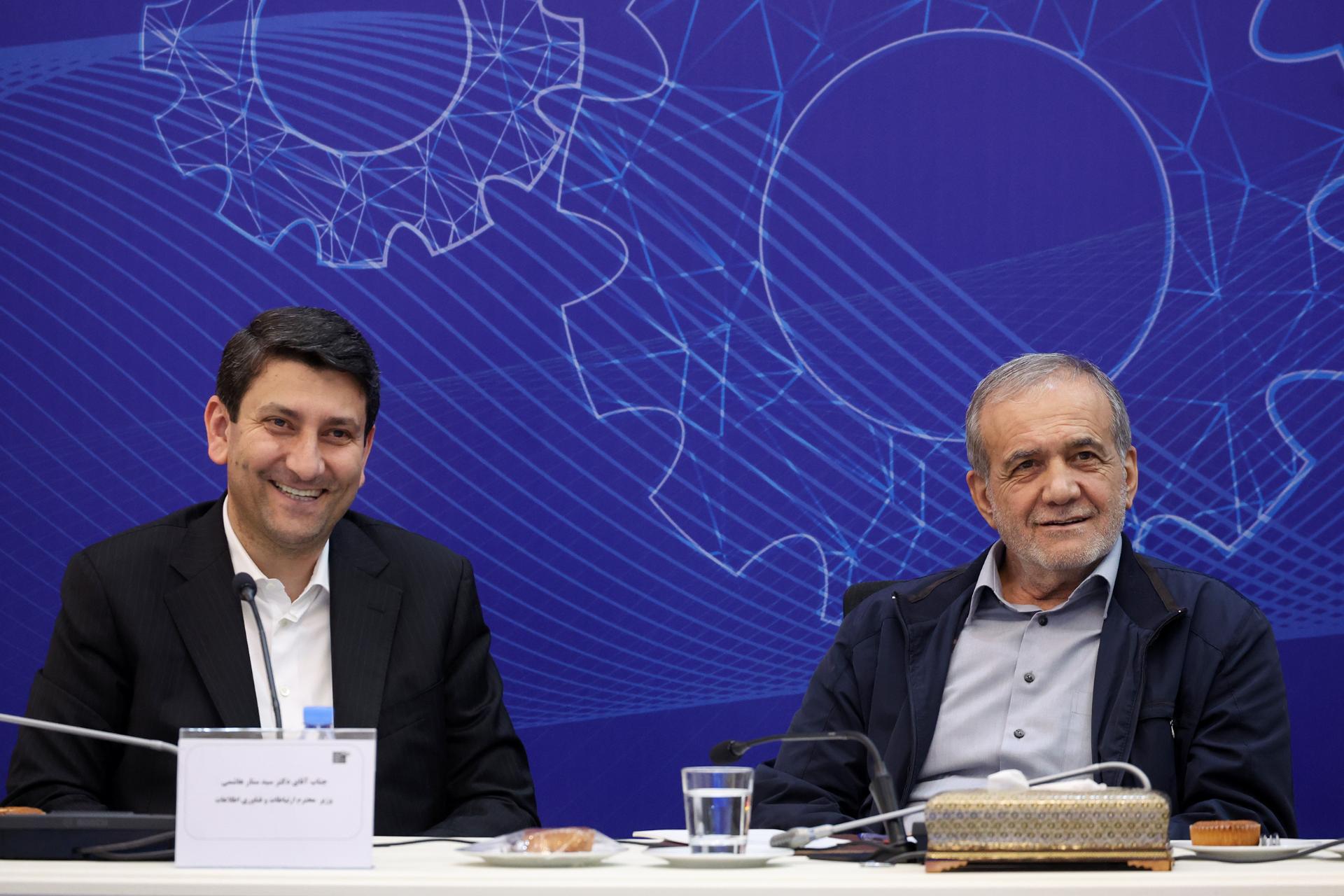 پزشکیان وزیر ارتباطات ستار هاشمی