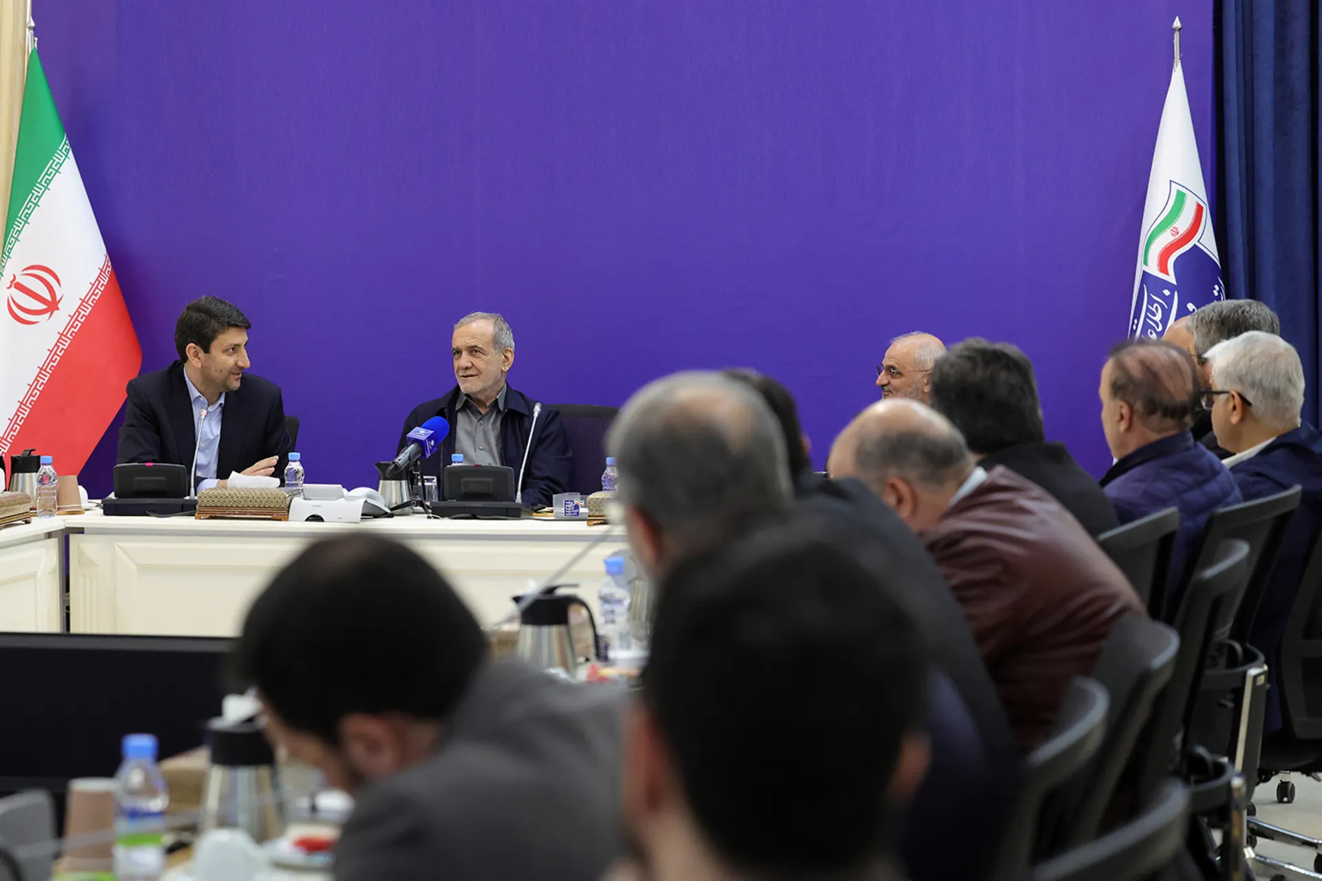 پزشکیان و وزیر ارتباطات