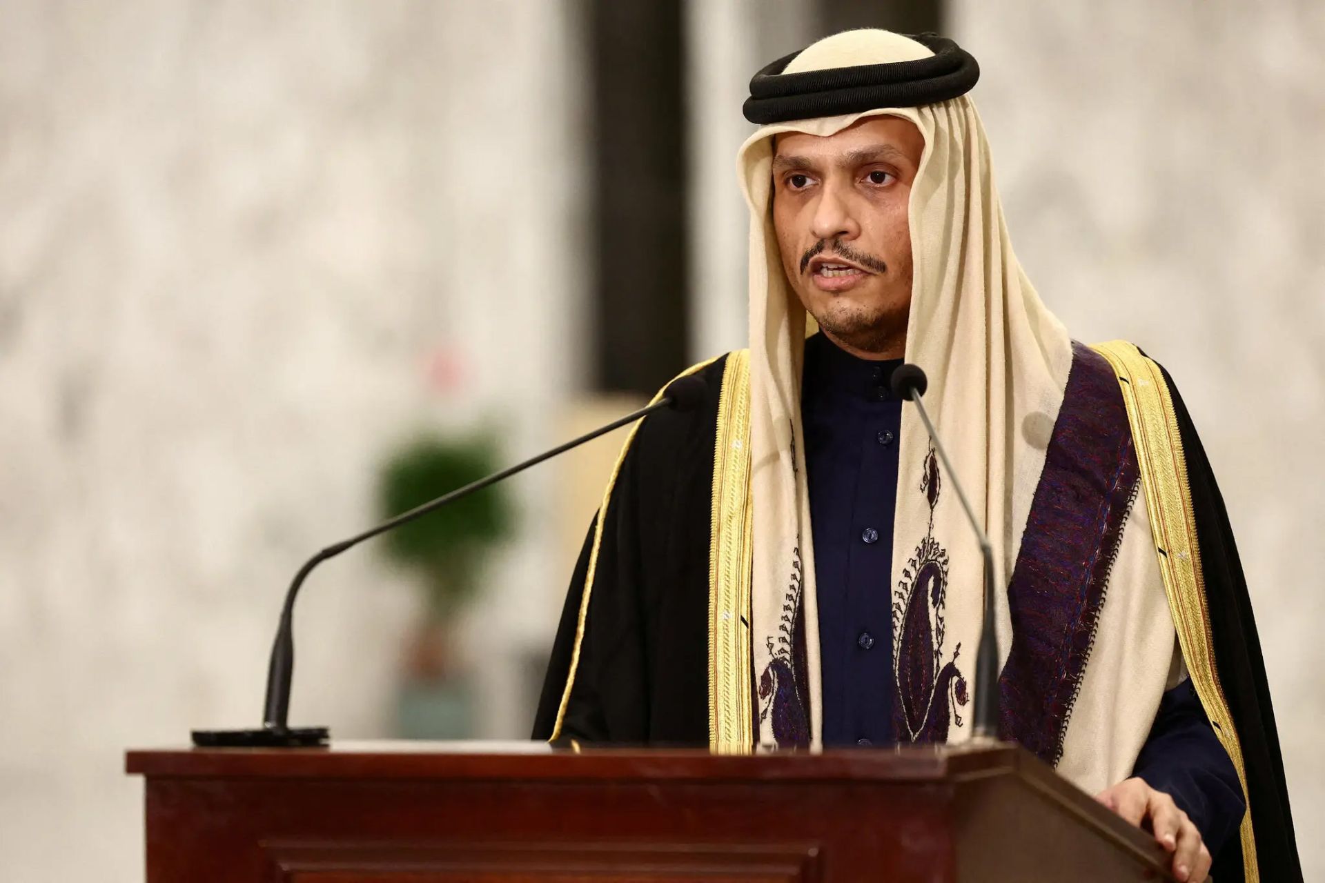 «محمد بن عبدالرحمن آل ثانی» وزیر امور خارجه قطر