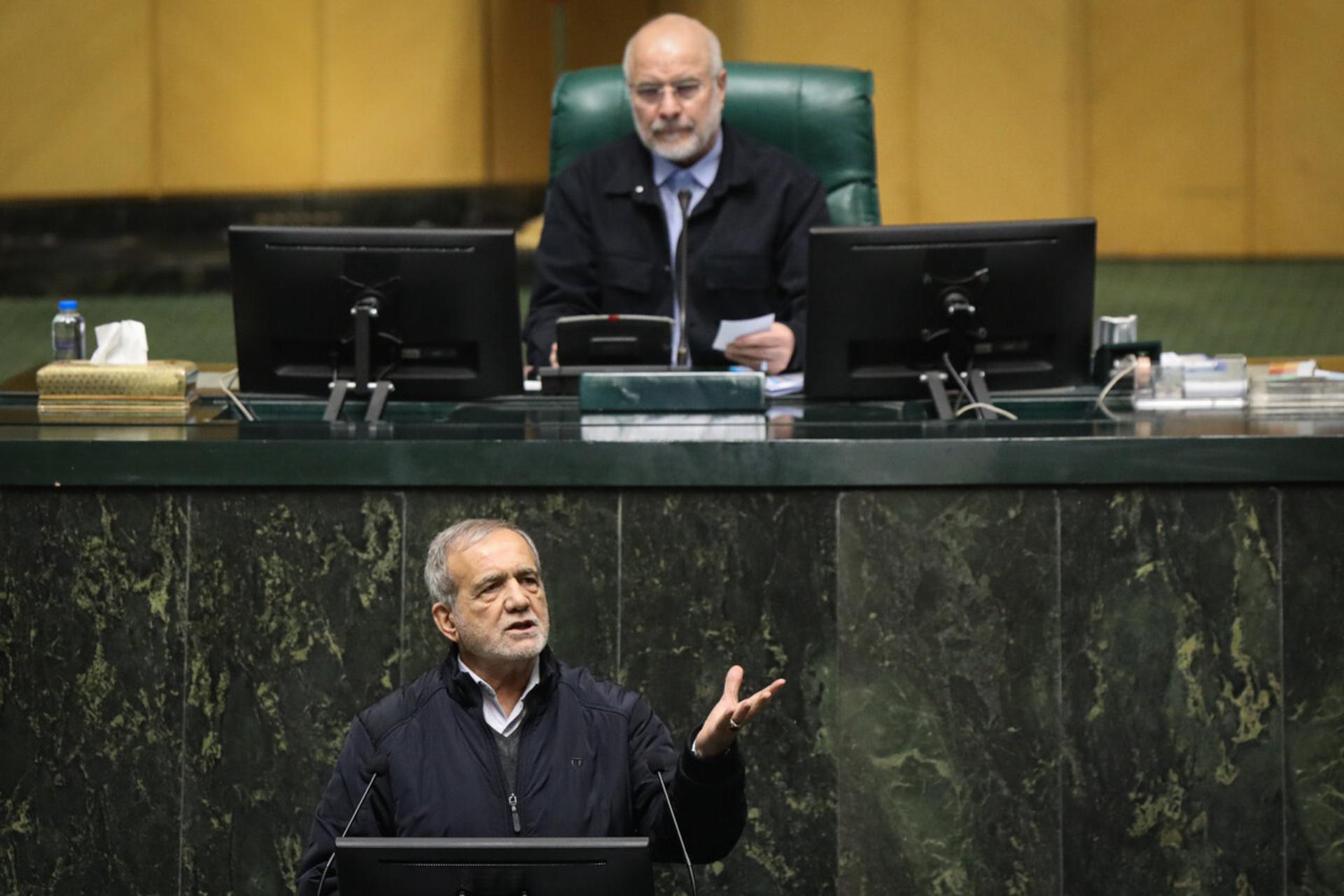 مسعود پزشکیان محمدباقر قالیباف مجلس بودجه 1405