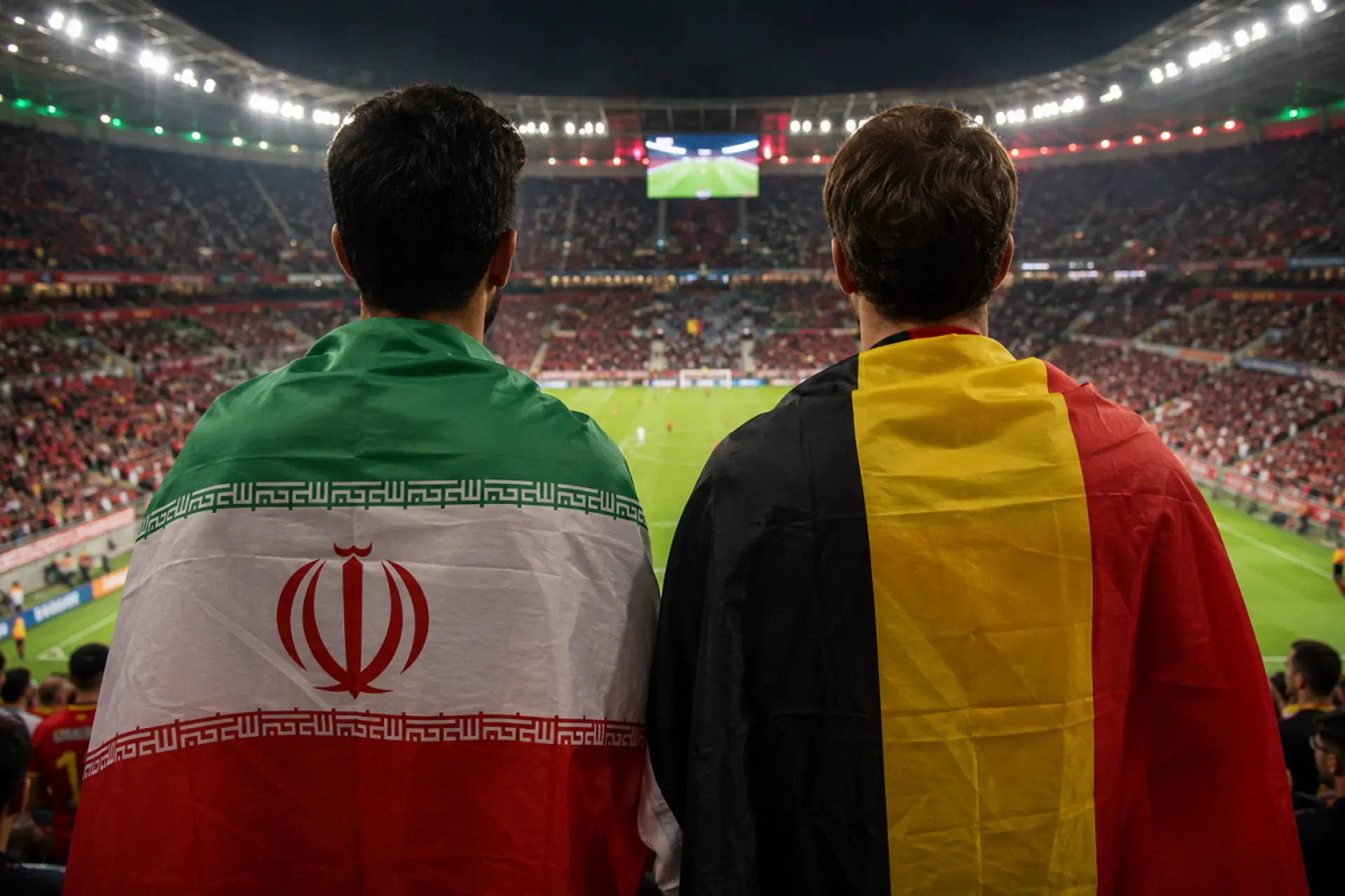 ایران بلژیک جام جهانی