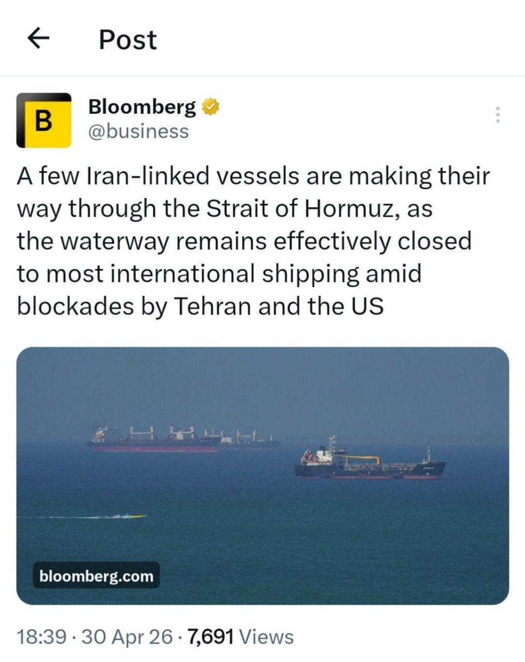 پست بلومبرگ
