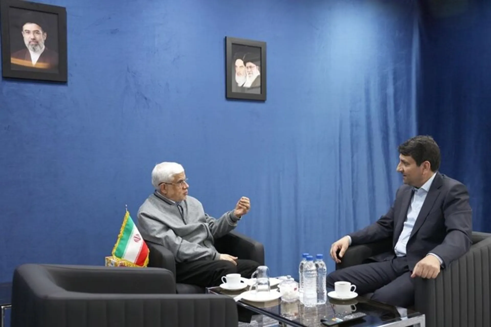 محمدرضا عارف و ستار هاشمی