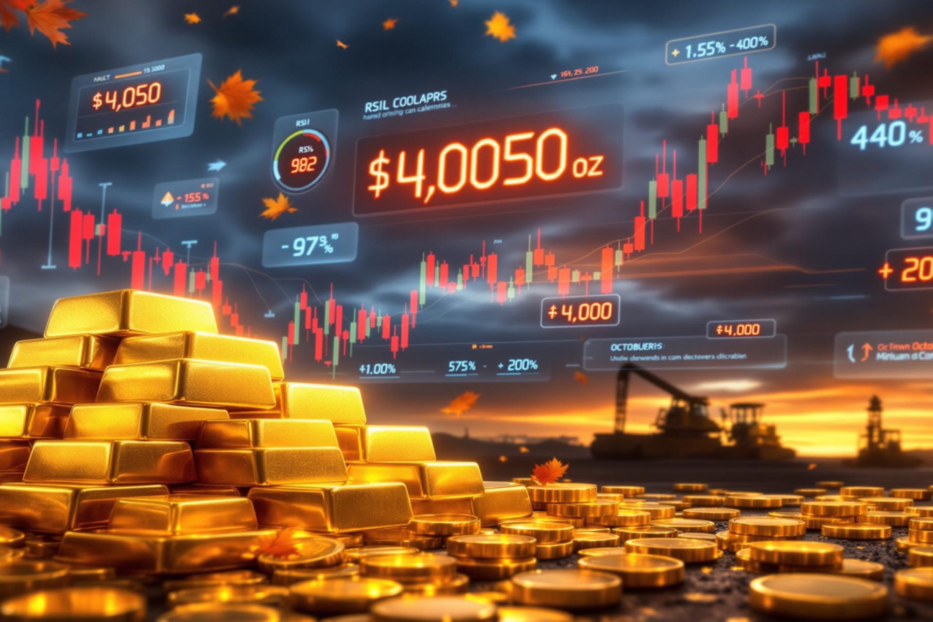 طلا چرخید؛ قیمت نفت زیر ۶۰ دلار رفت/ شوک داده‌ها به بازارهای جهانی