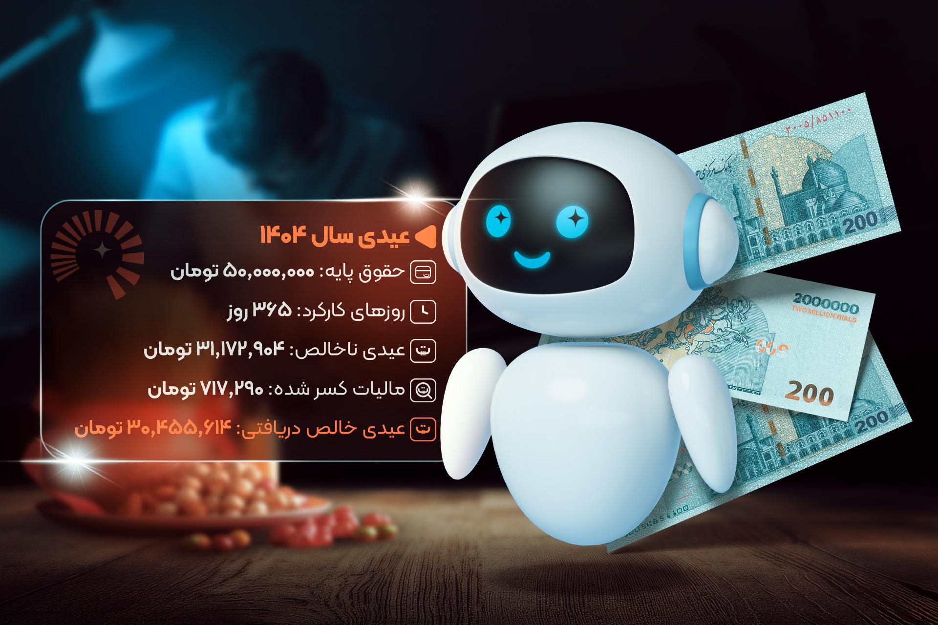 بات محاسبه عیدی زومان