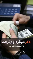 دلار دوباره اوج گرفت 