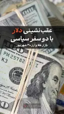 عقب‌نشینی دلار با ۲ سفر سیاسی