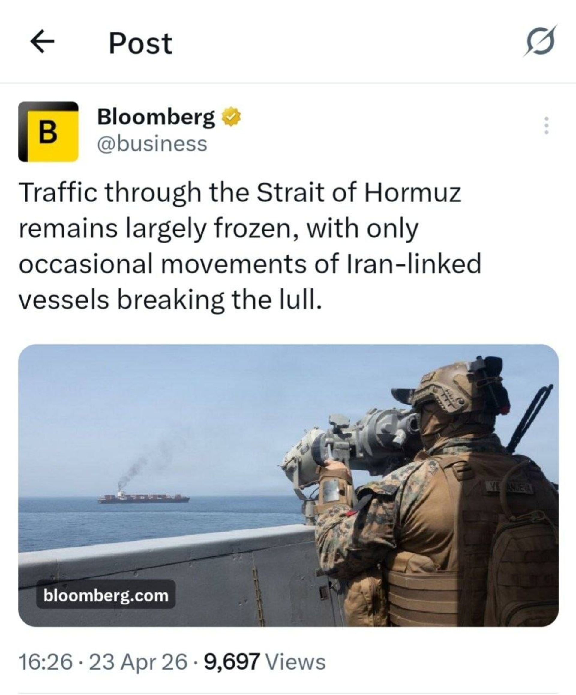 پست بلومبرگ