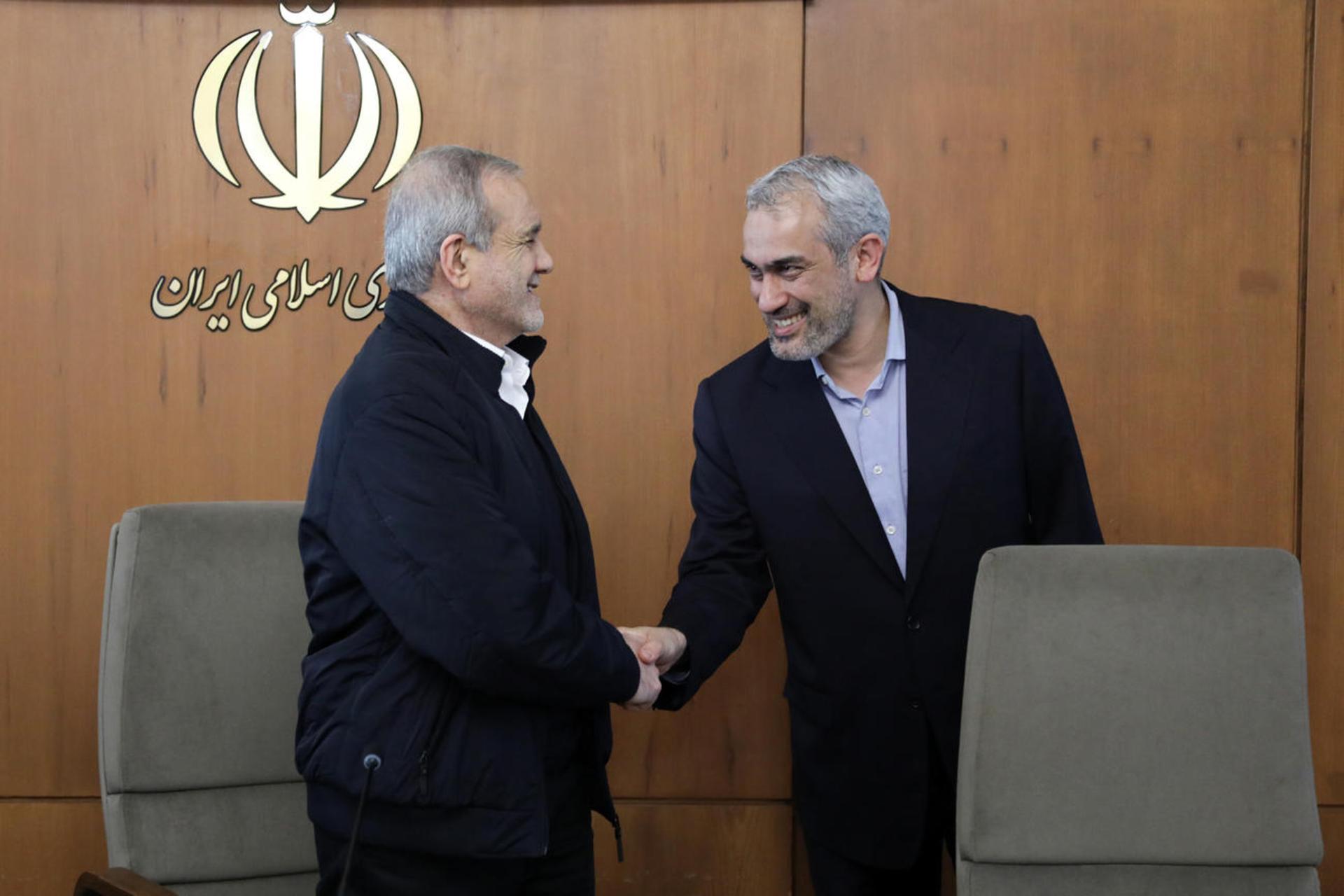 پزشکیان و مدنی زاده