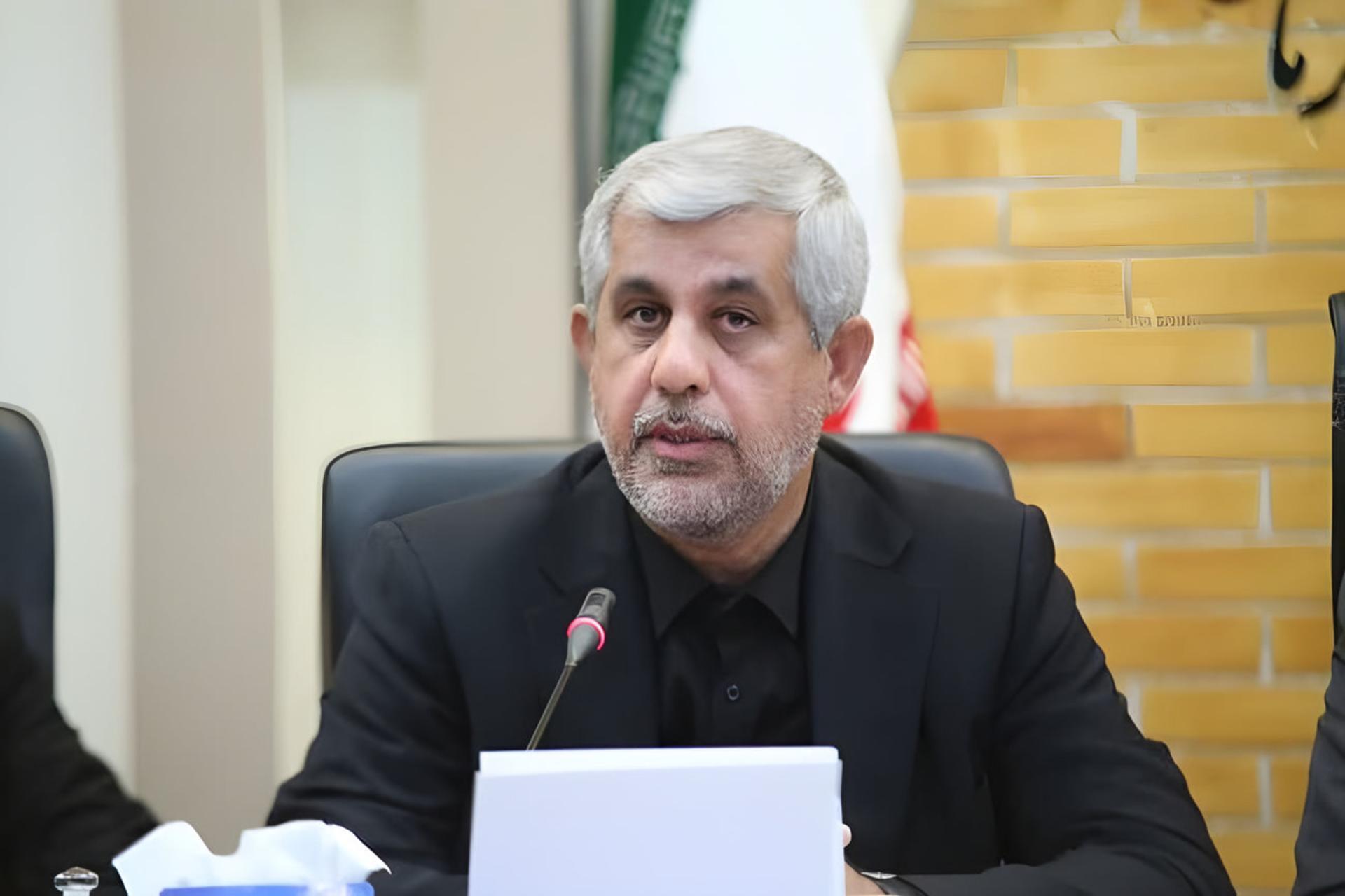 بهنام سعیدی (Behnam Saeedi) دبیر کمیسیون امنیت ملی در جلسه نشست