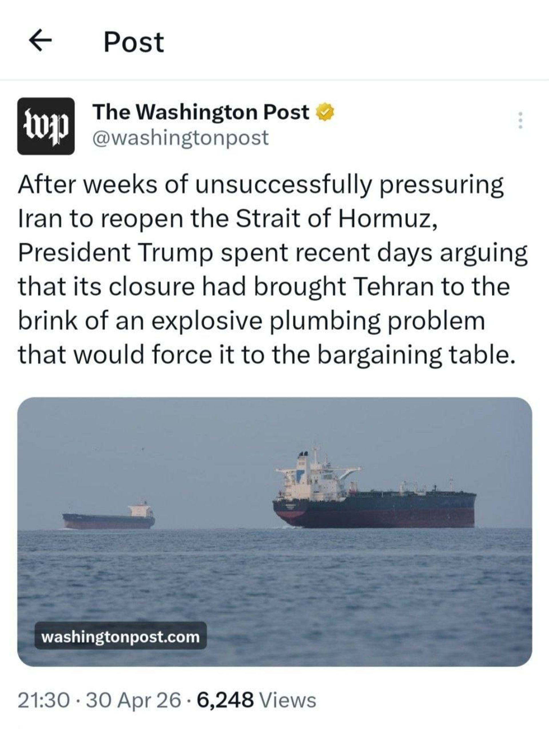 پست واشنگتن‌پست