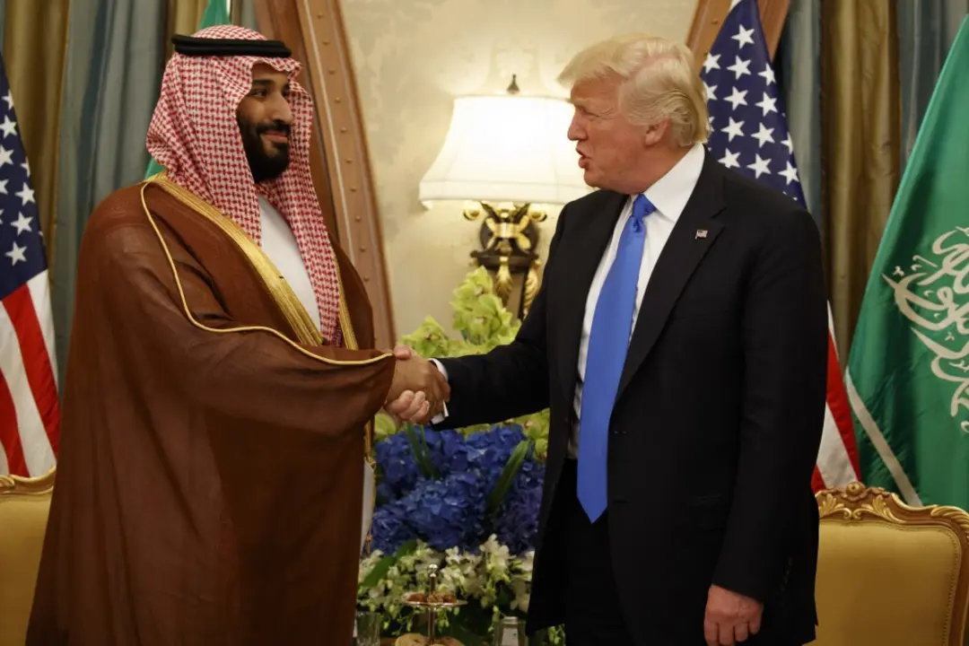 محمد بن سلمان و ترامپ