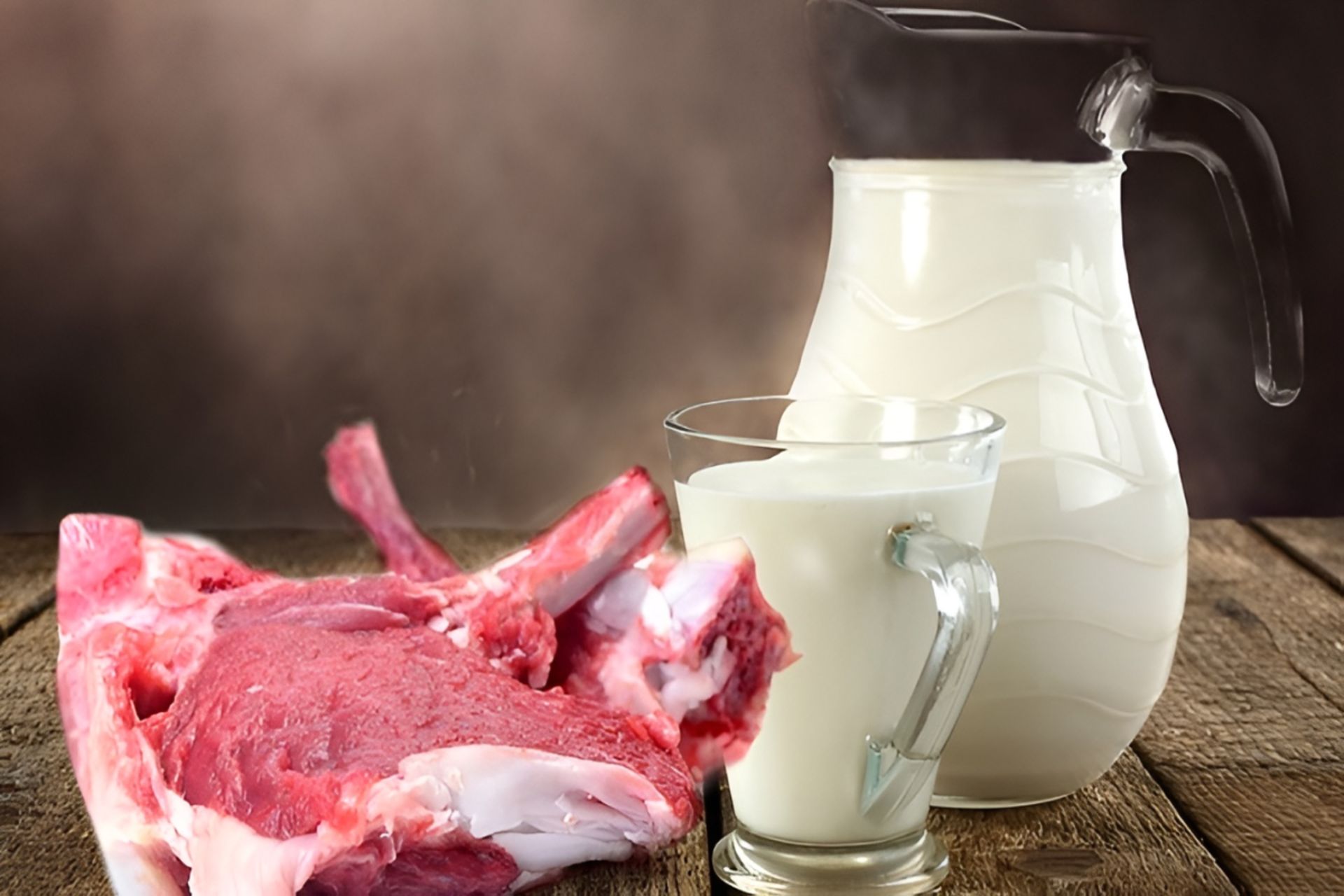 لبنیات و گوشت