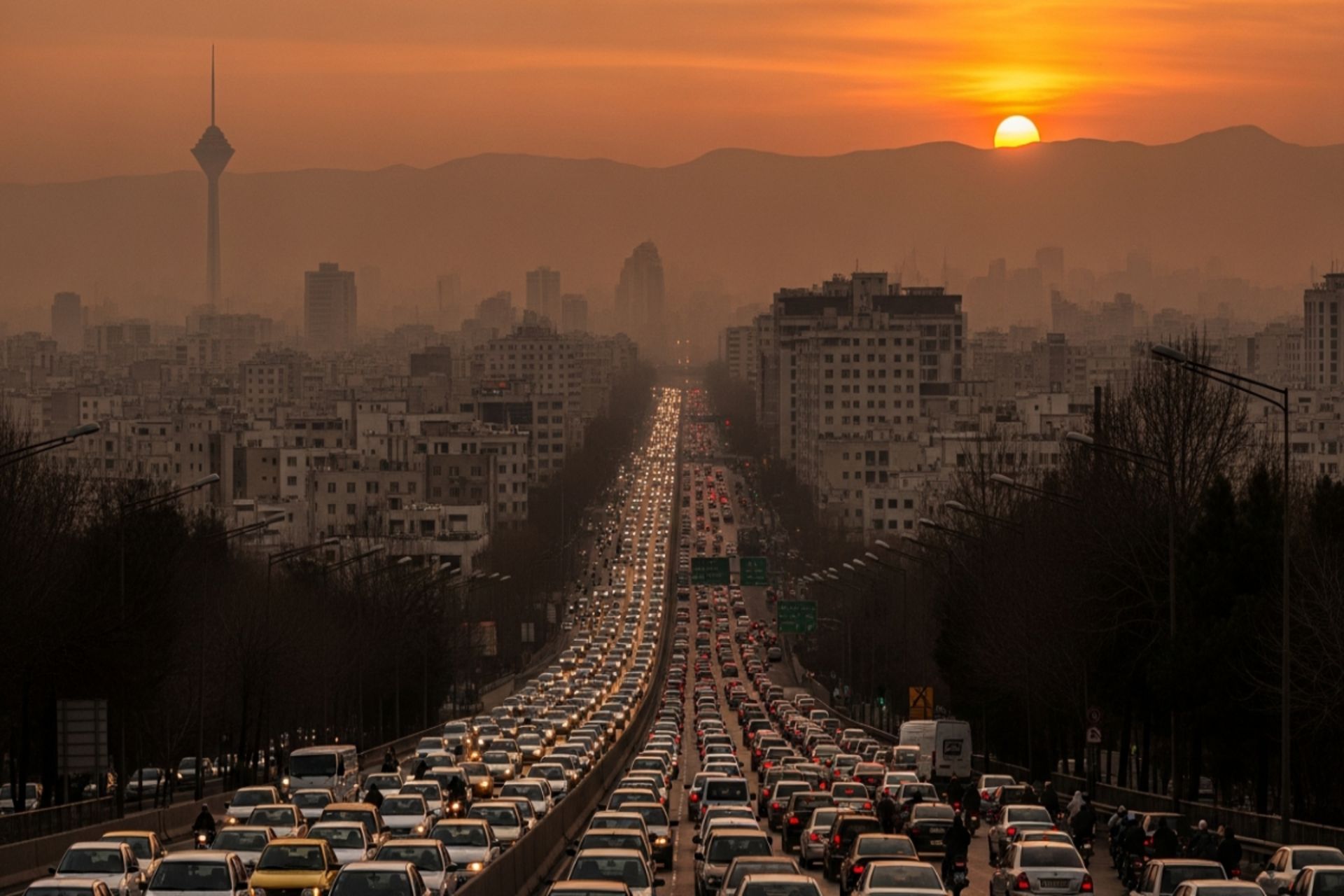 آلودگی هوای تهران
