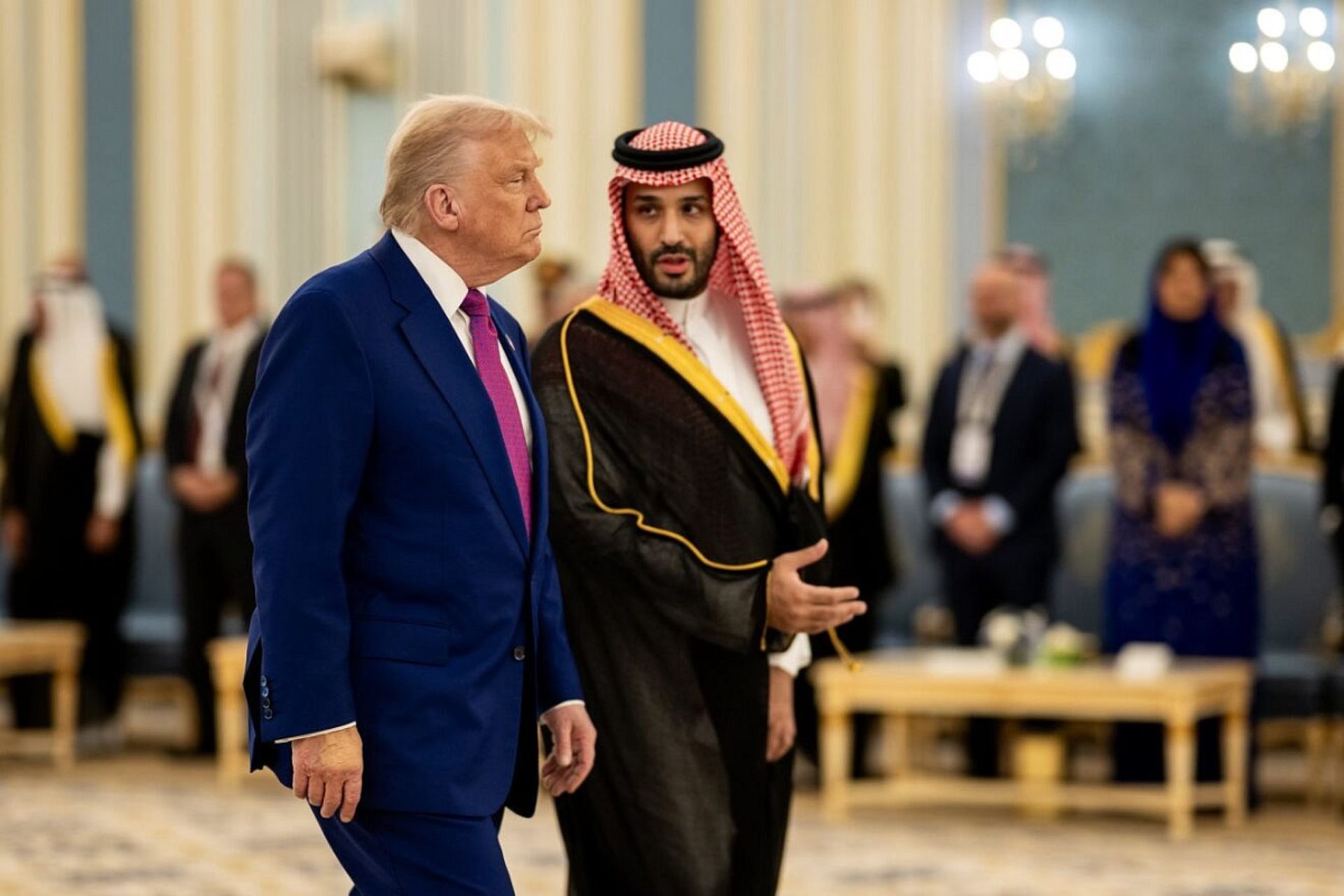 محمد بن سلمان و ترامپ