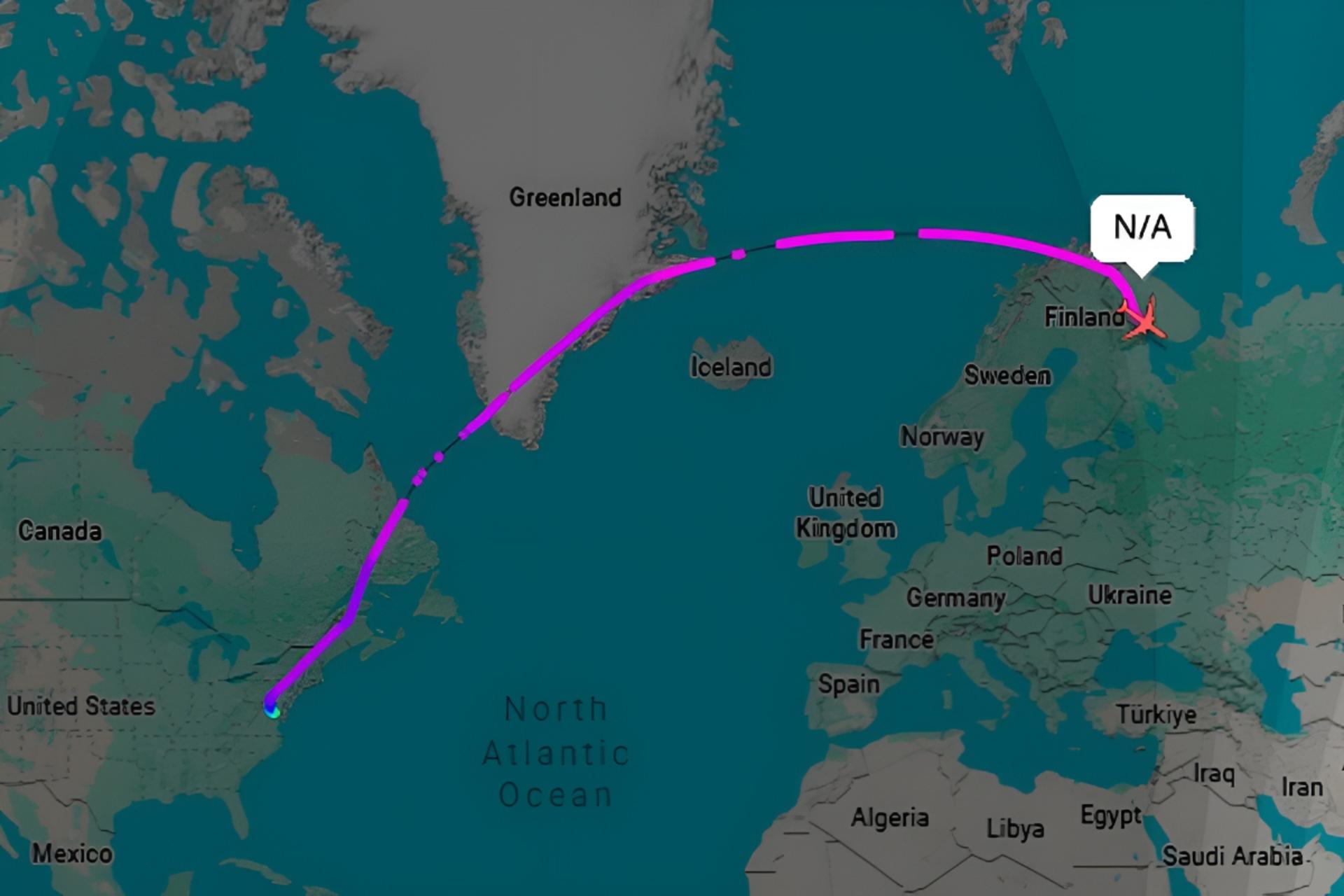 ورود هواپیمای ناشناس به حریم هوایی روسیه