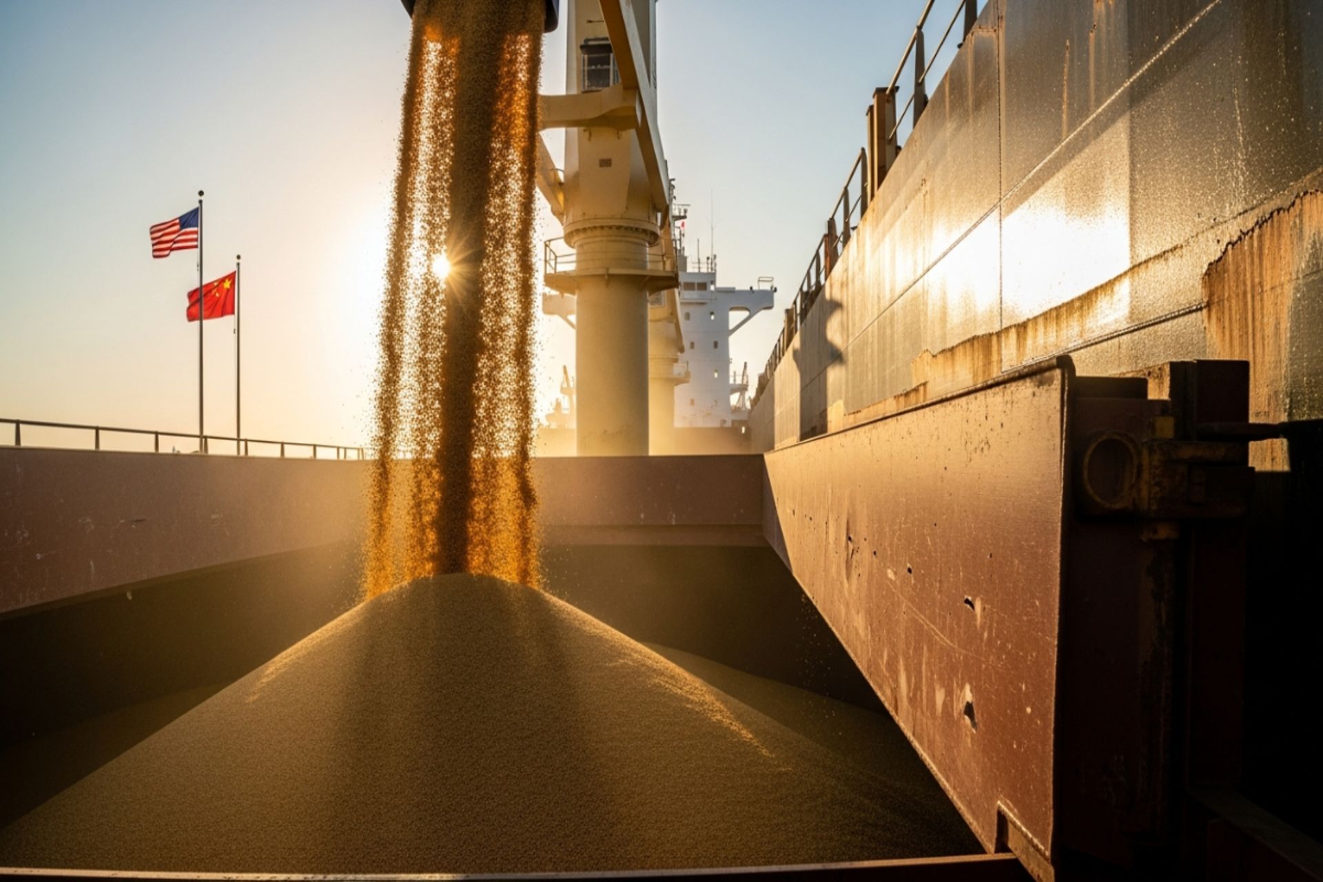 صادرات سویا آمریکا به چین