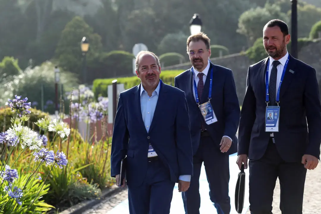 مسئولان اقتصادی در جریان نشست ECB Forum در سینترا
