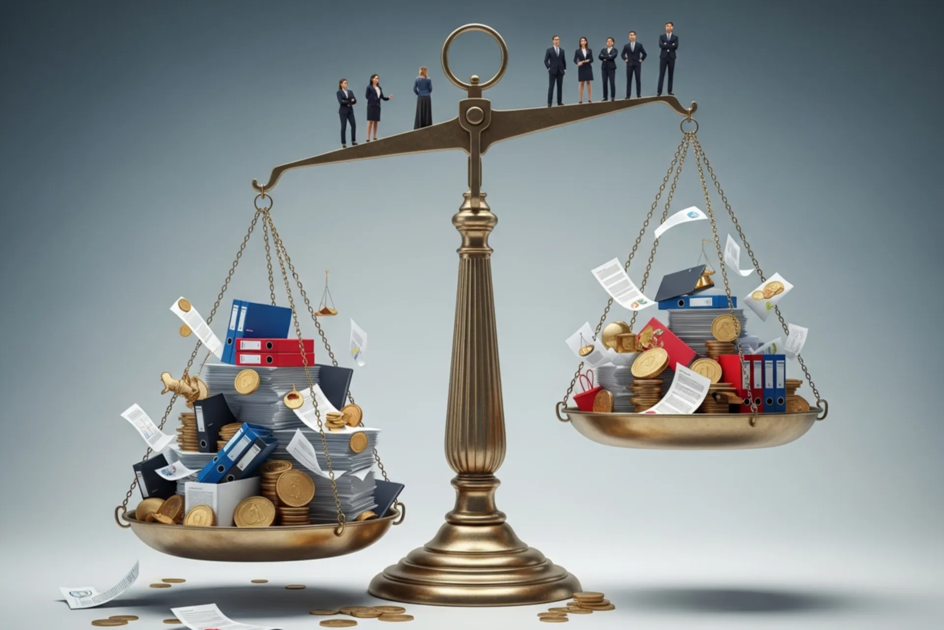 ترازوی نامتعادل بودجه و تعهدات مالی دولت.