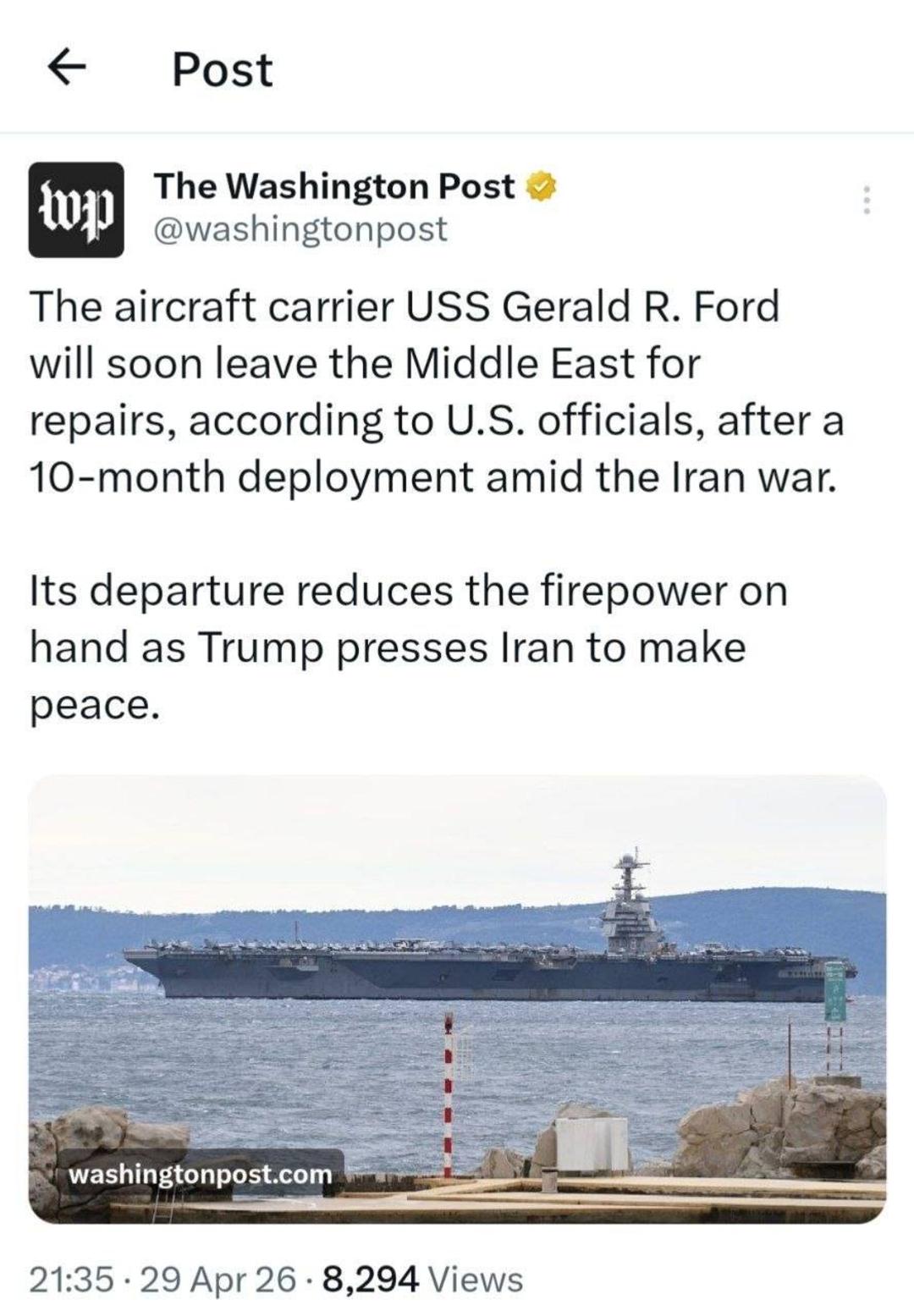 پست واشنگتن پست