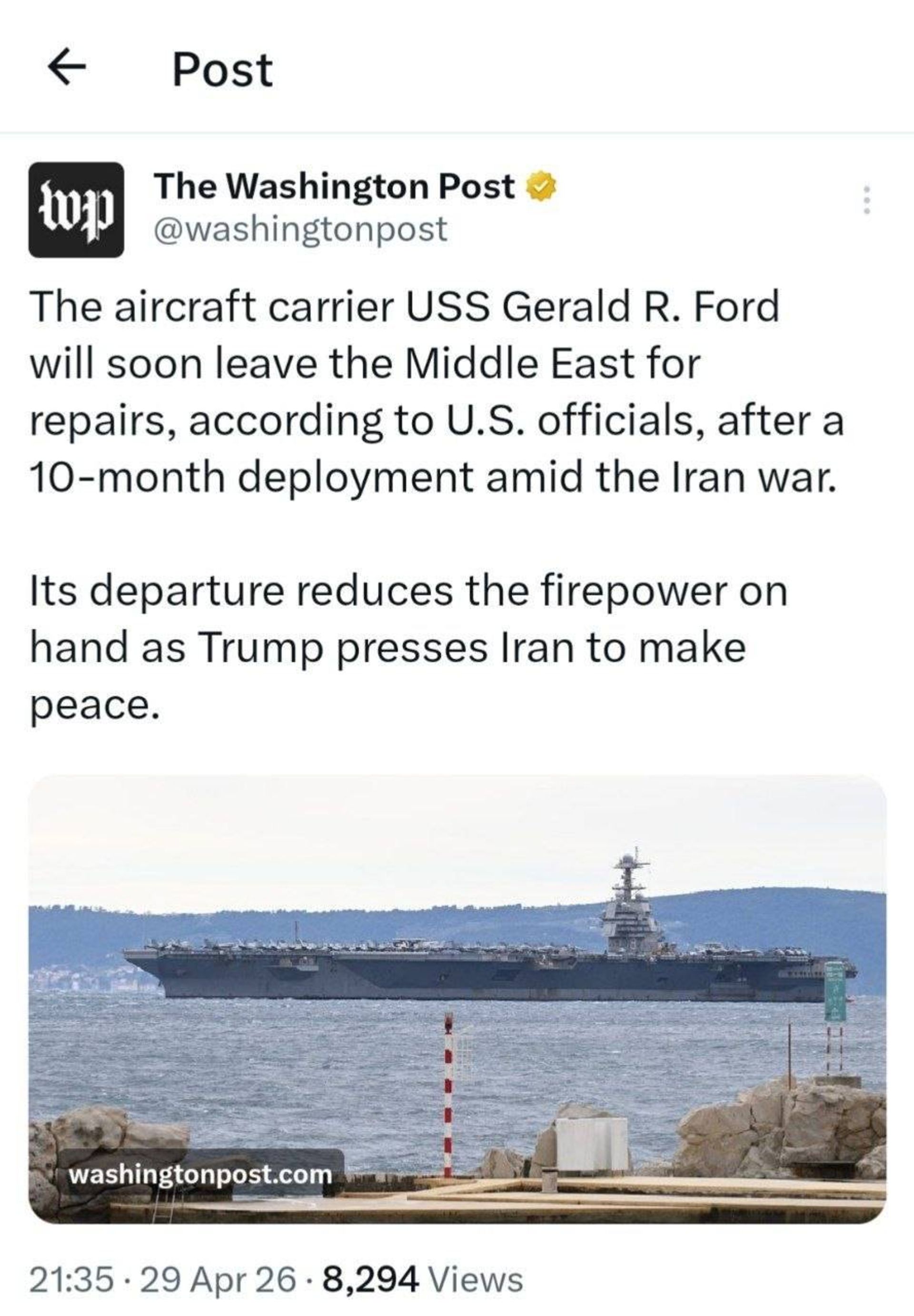 پست واشنگتن پست