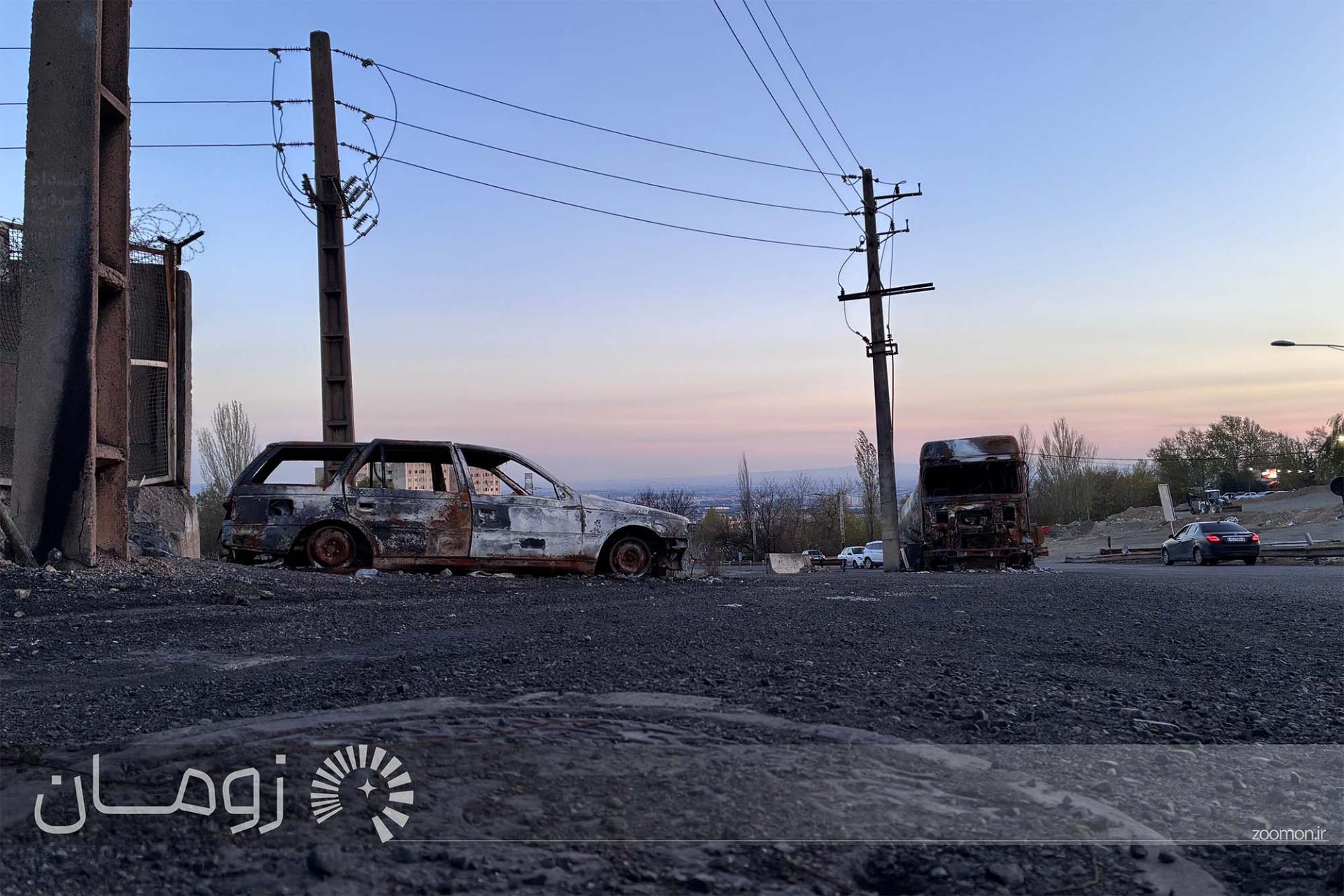 انبار نفت جنگ ایران و آمریکا