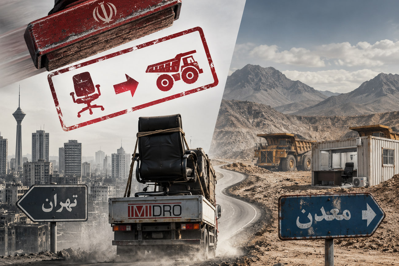 کوچ اجباری مدیران معدنی از تهران؛ ایمیدرو نسخه قدیمی تمرکززدایی را دوباره اجرا می‌کند