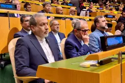 نمایندگان هیئت جمهوری اسلامی ایران در مجمع عمومی سازمان ملل متحد