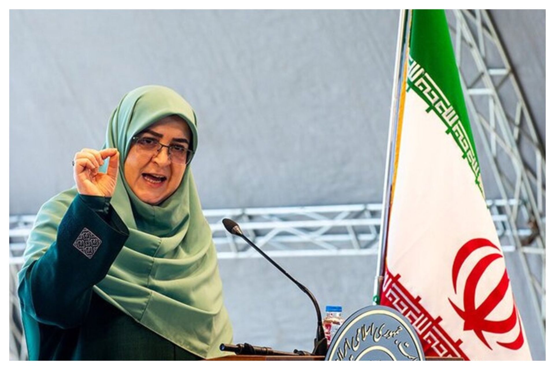 فاطمه مهاجرانی سخنگوی دولت