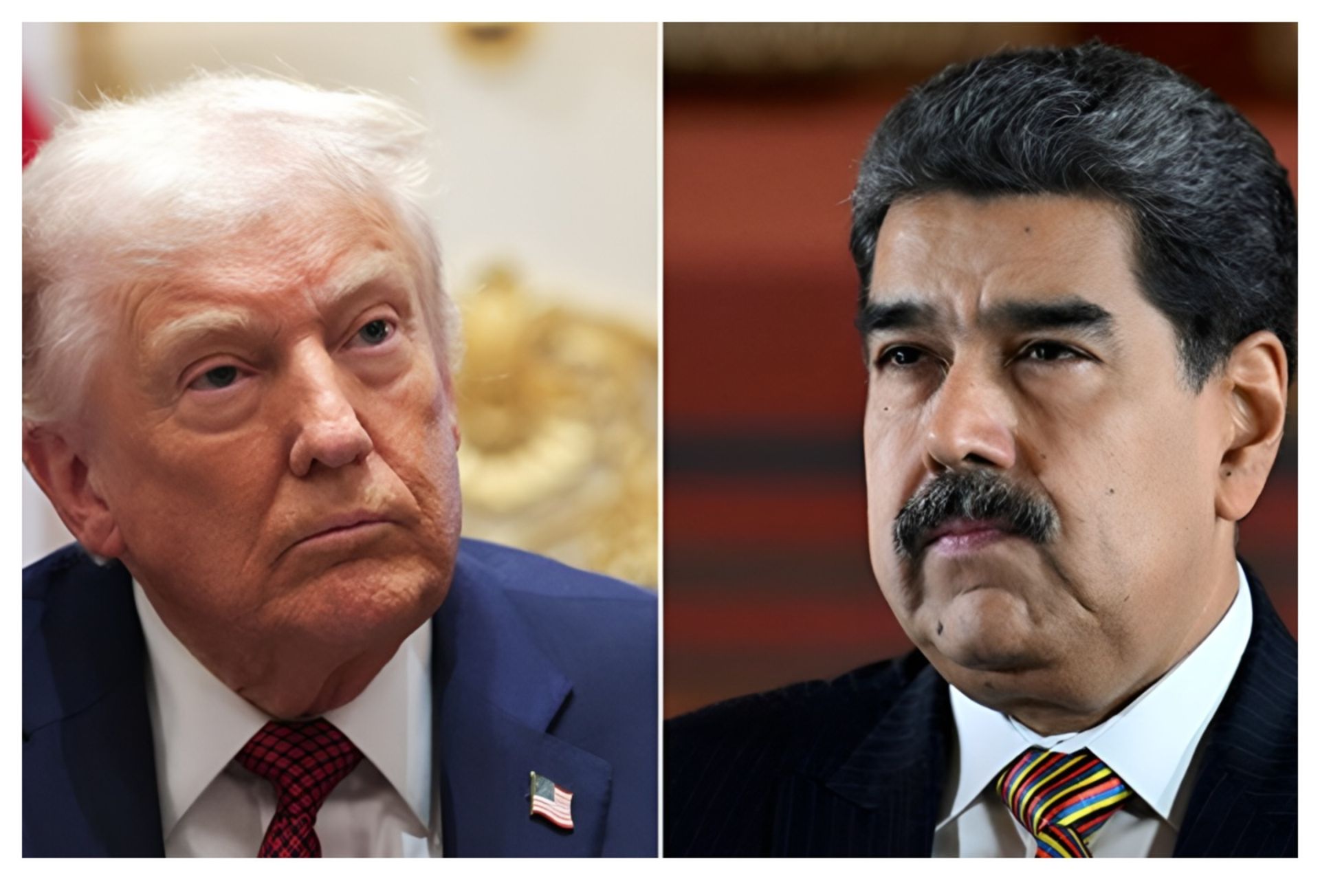 دونالد ترامپ و نیکلاس مادورو