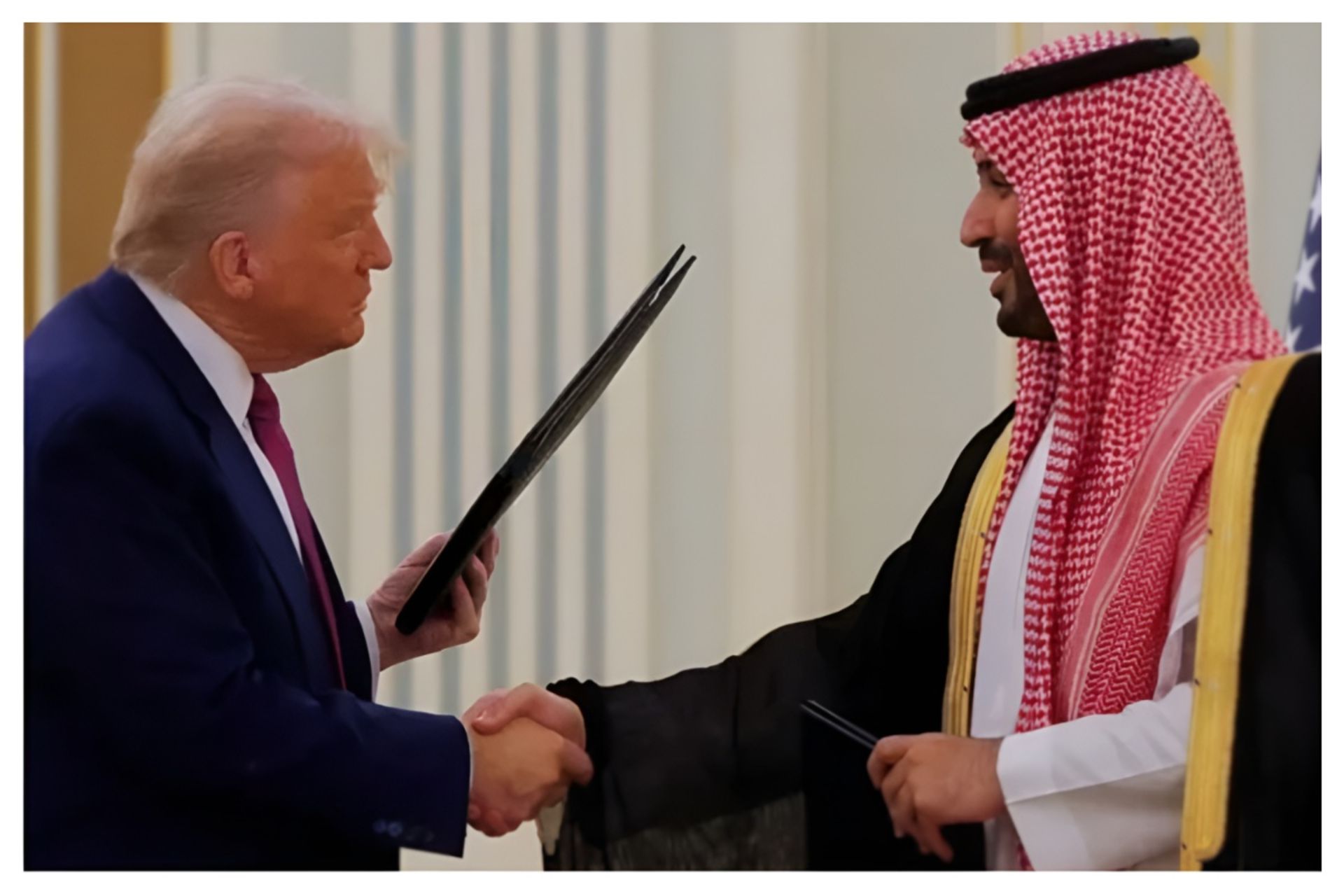 دونالد ترامپ و محمد بن‌سلمان