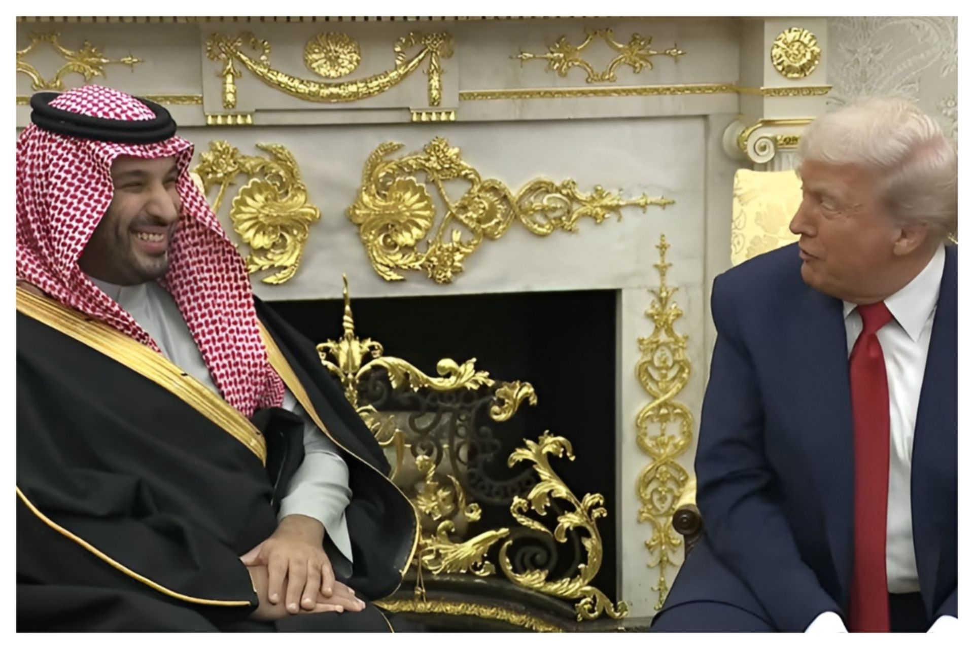 دونالد ترامپ و محمد بن‌سلمان