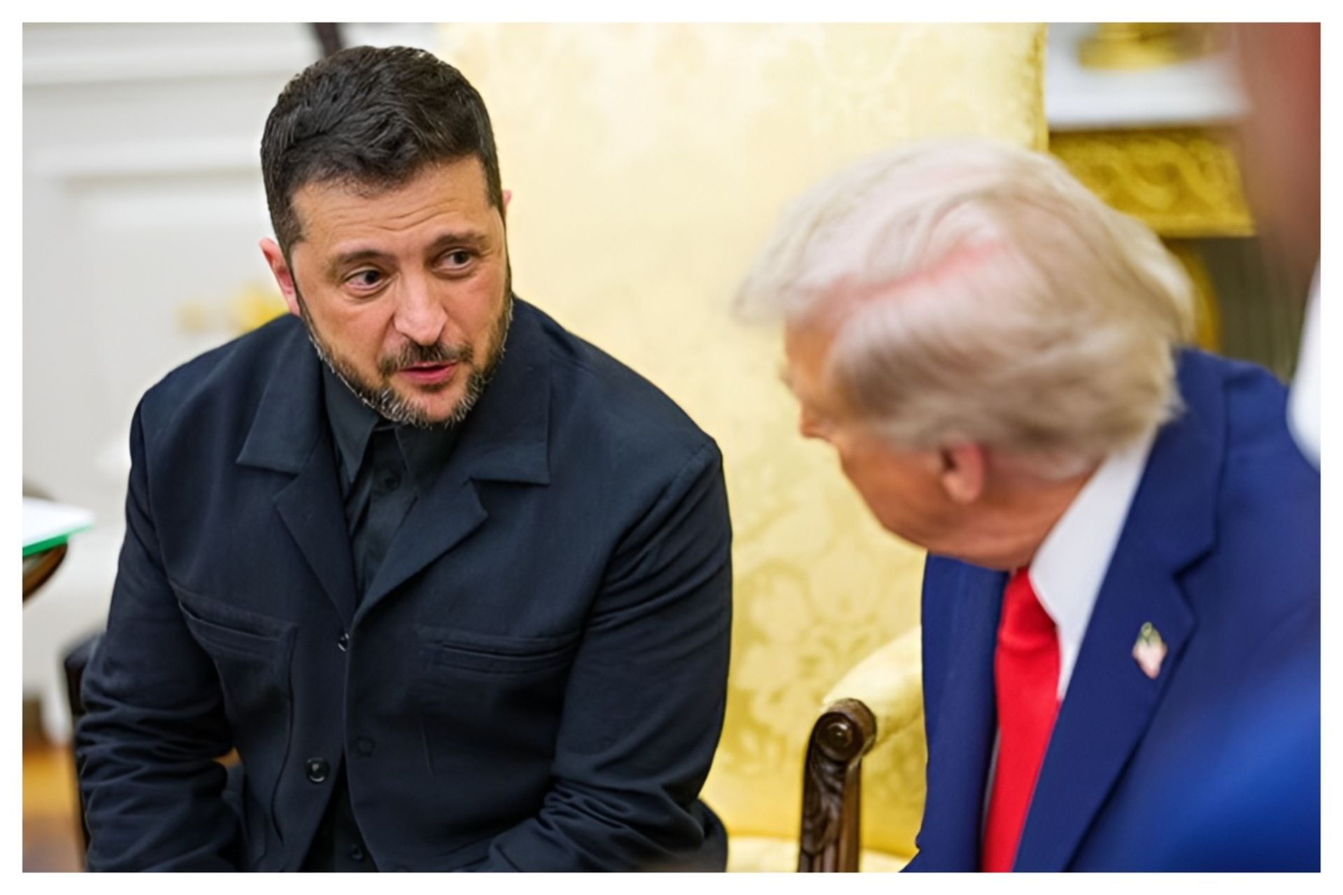 دونالد ترامپ و ولودیمیر زلنسکی