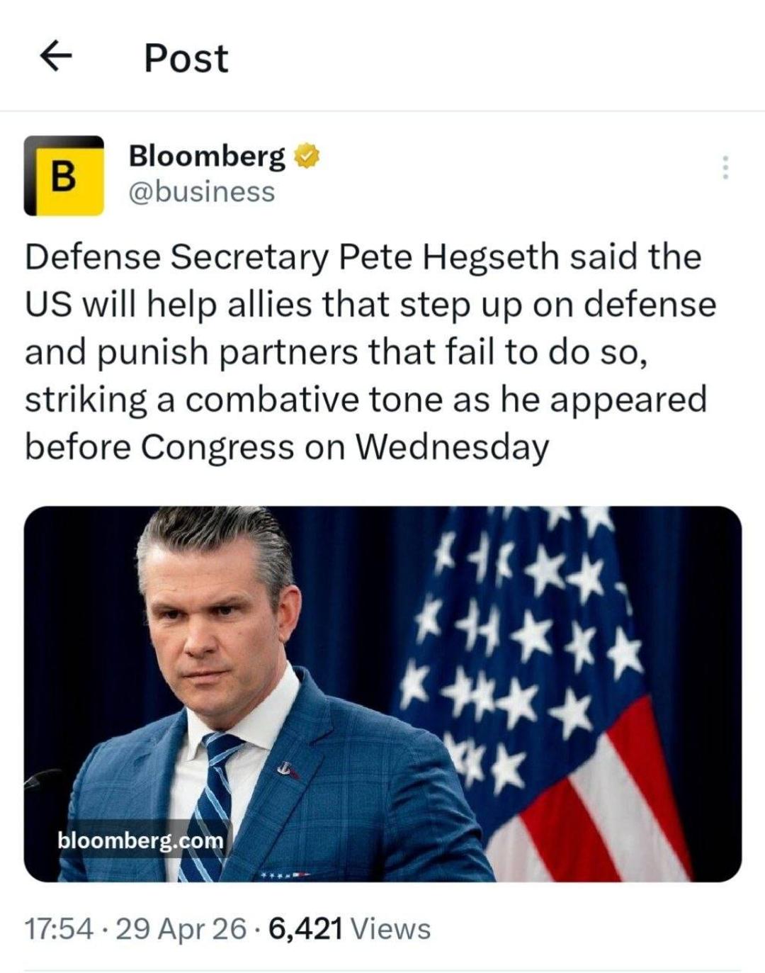 پست بلومبرگ