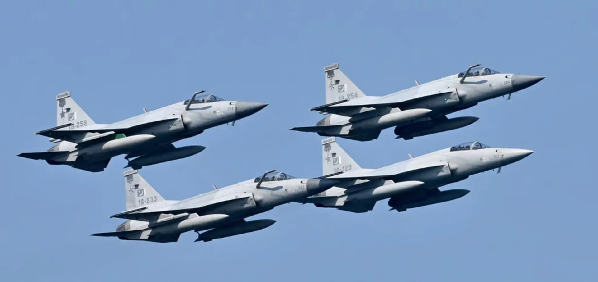جت‌های جنگنده JF-17