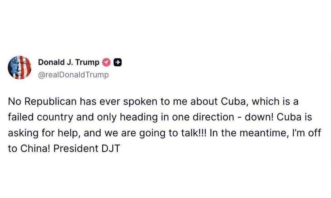 پست ترامپ