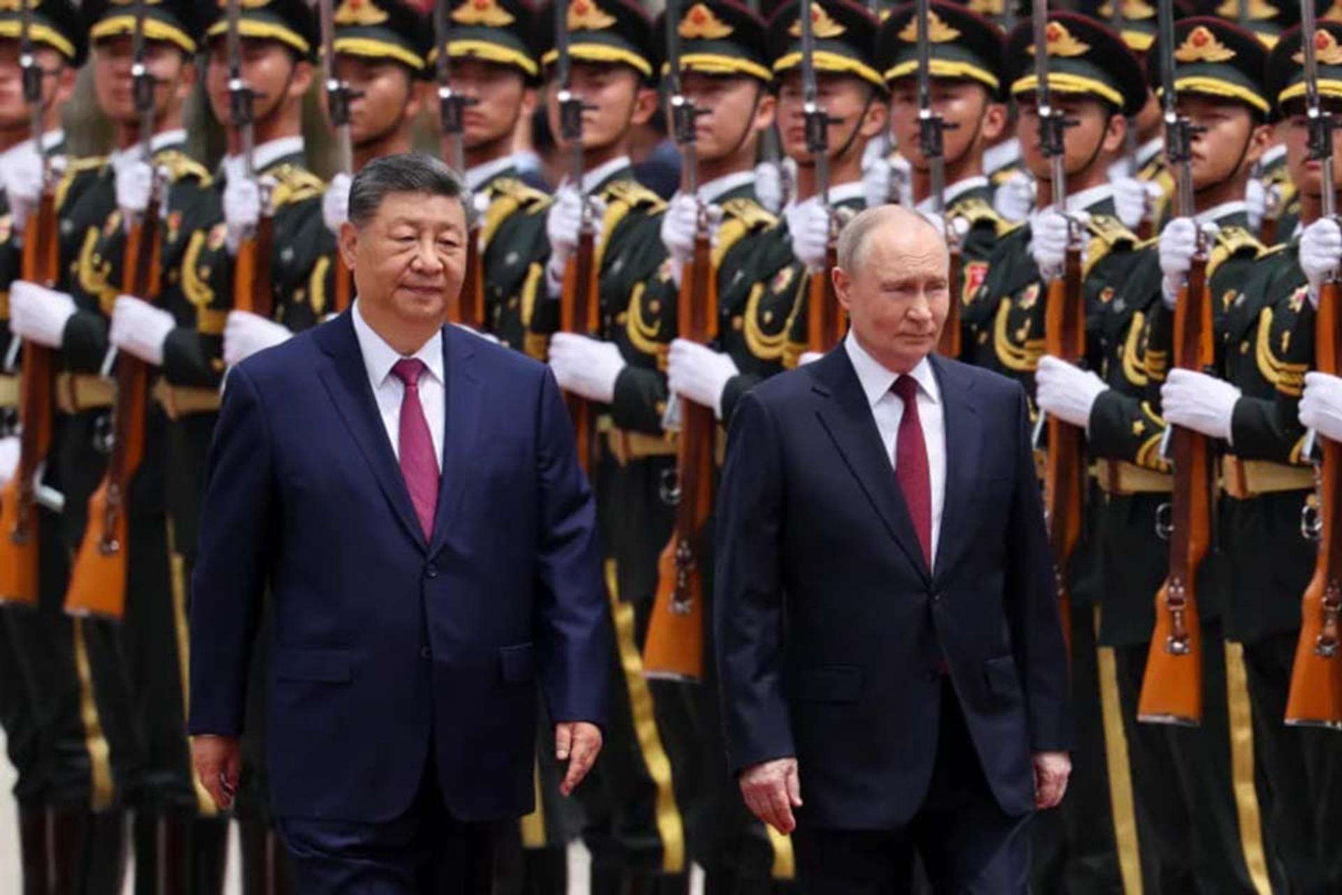 دیدار ولادیمیر پوتین و شی جین پینگ