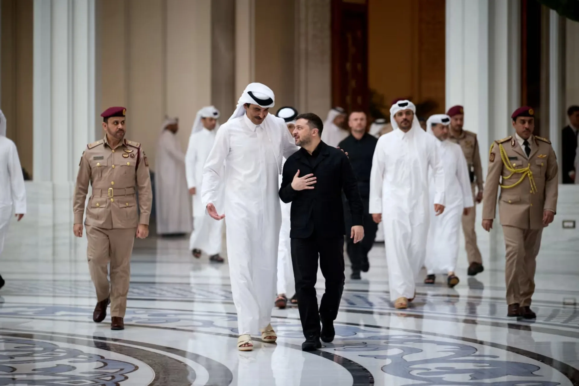 زلنسکی و اعراب خلیج فارس