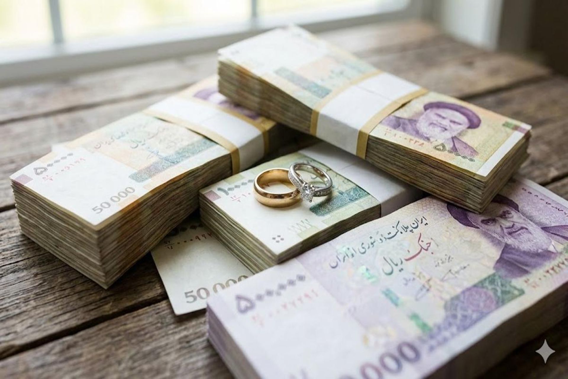 حلقه ازدواج پول