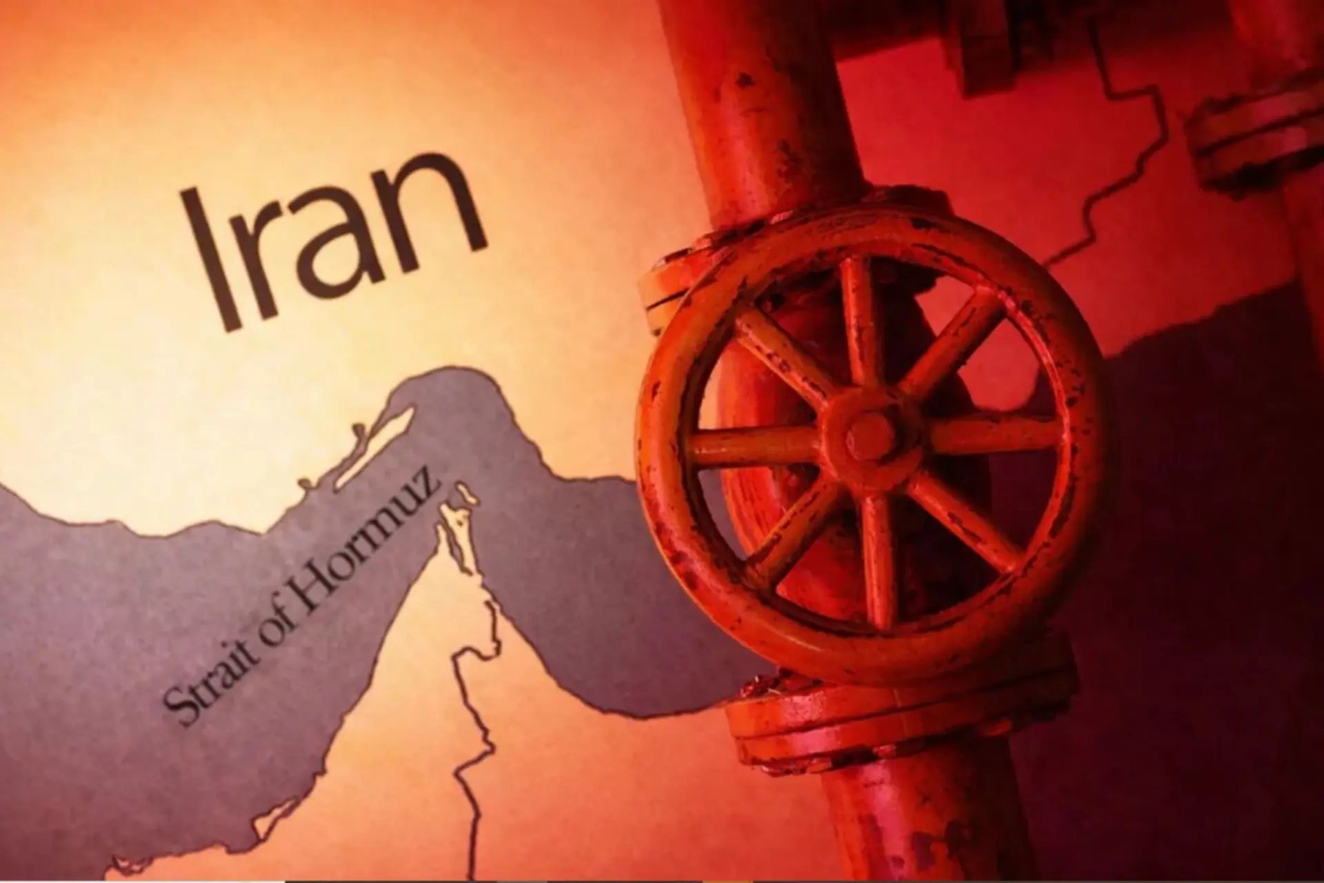 طرحی از بستن تنگه هرمز