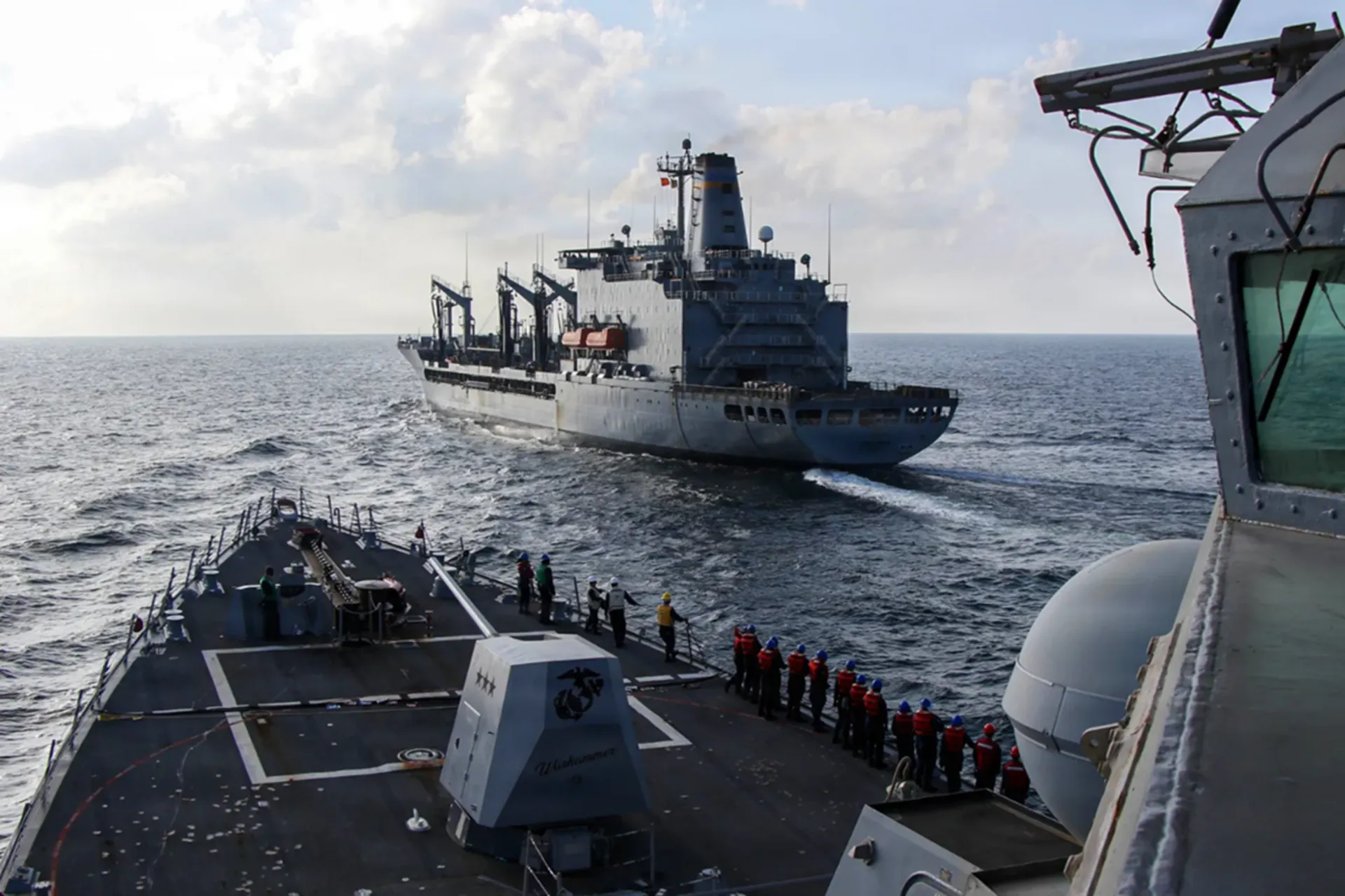 محاصره دریایی ارتش آمریکا