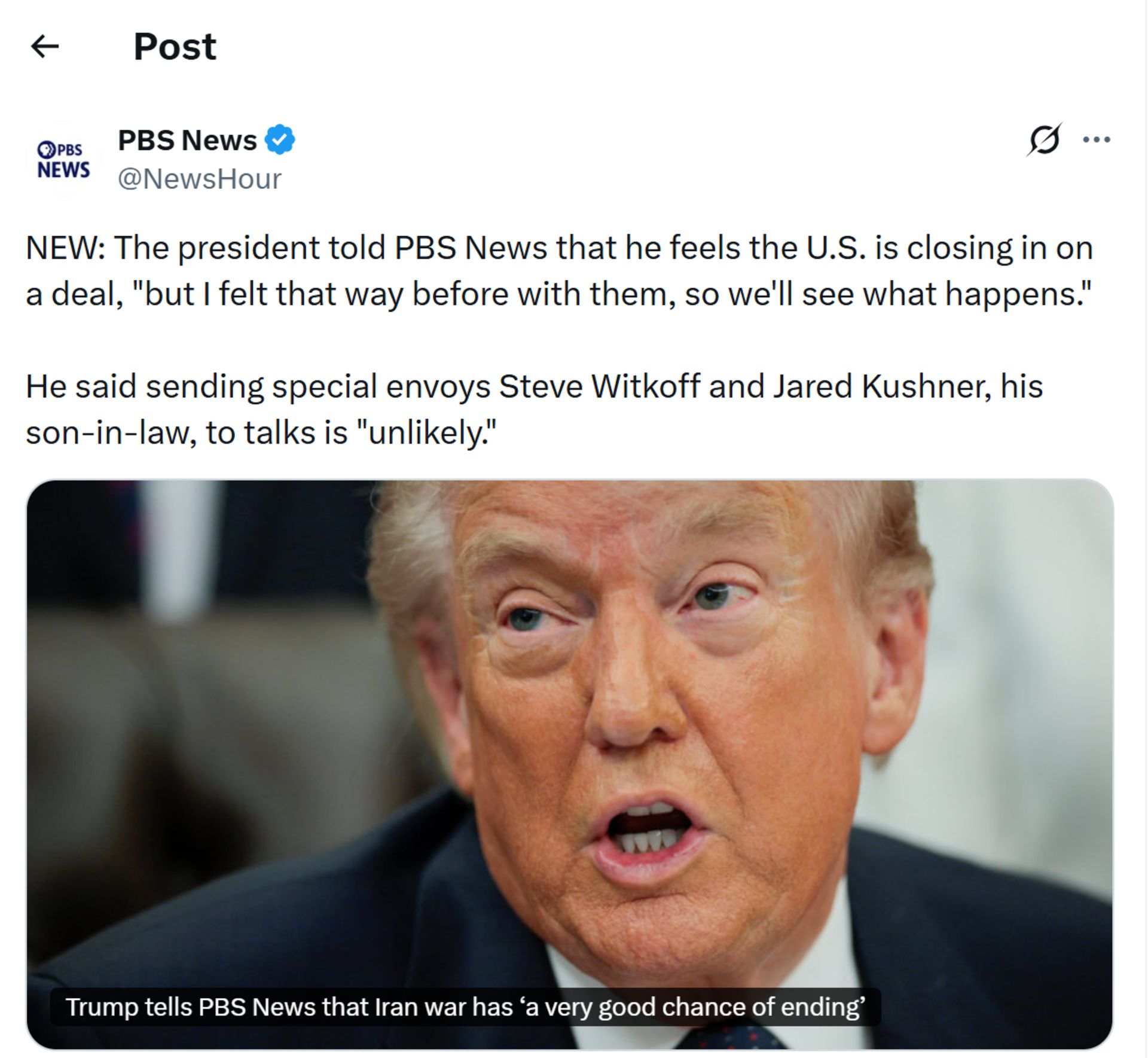 پست PBS News