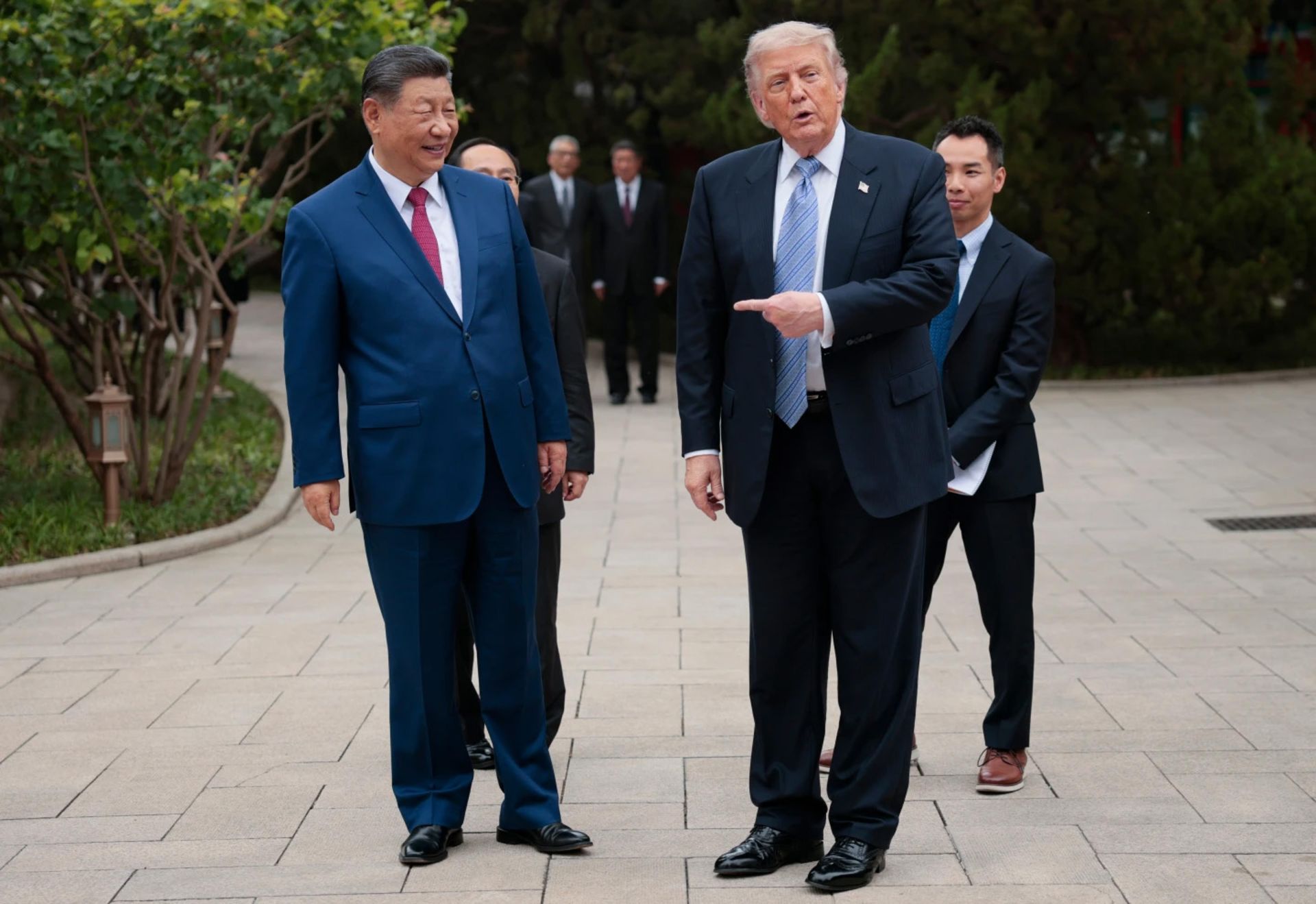 ترامپ و شی جین پینگ