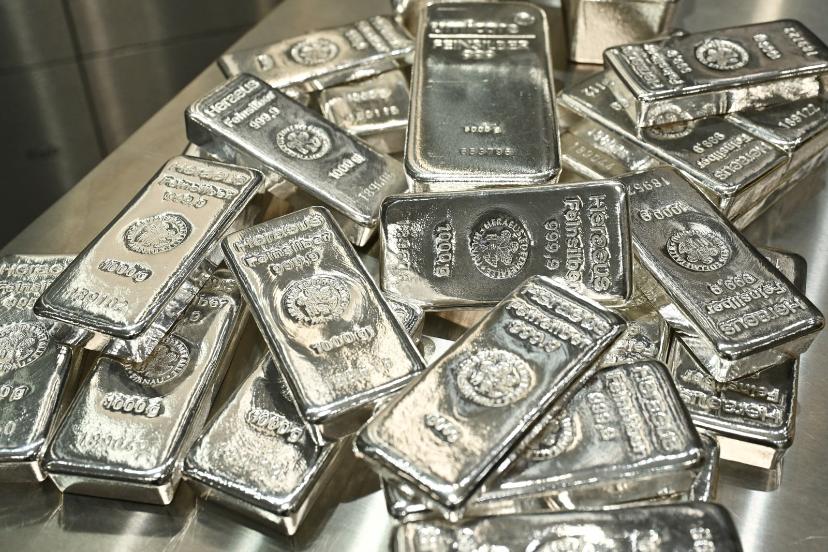 شمش‌های نقره (Silver) با عیار ۹۹۹ 