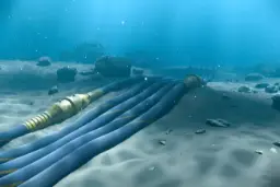 کابل‌های ارتباطی زیردریایی (Submarine communication cables) در بستر اقیانوس